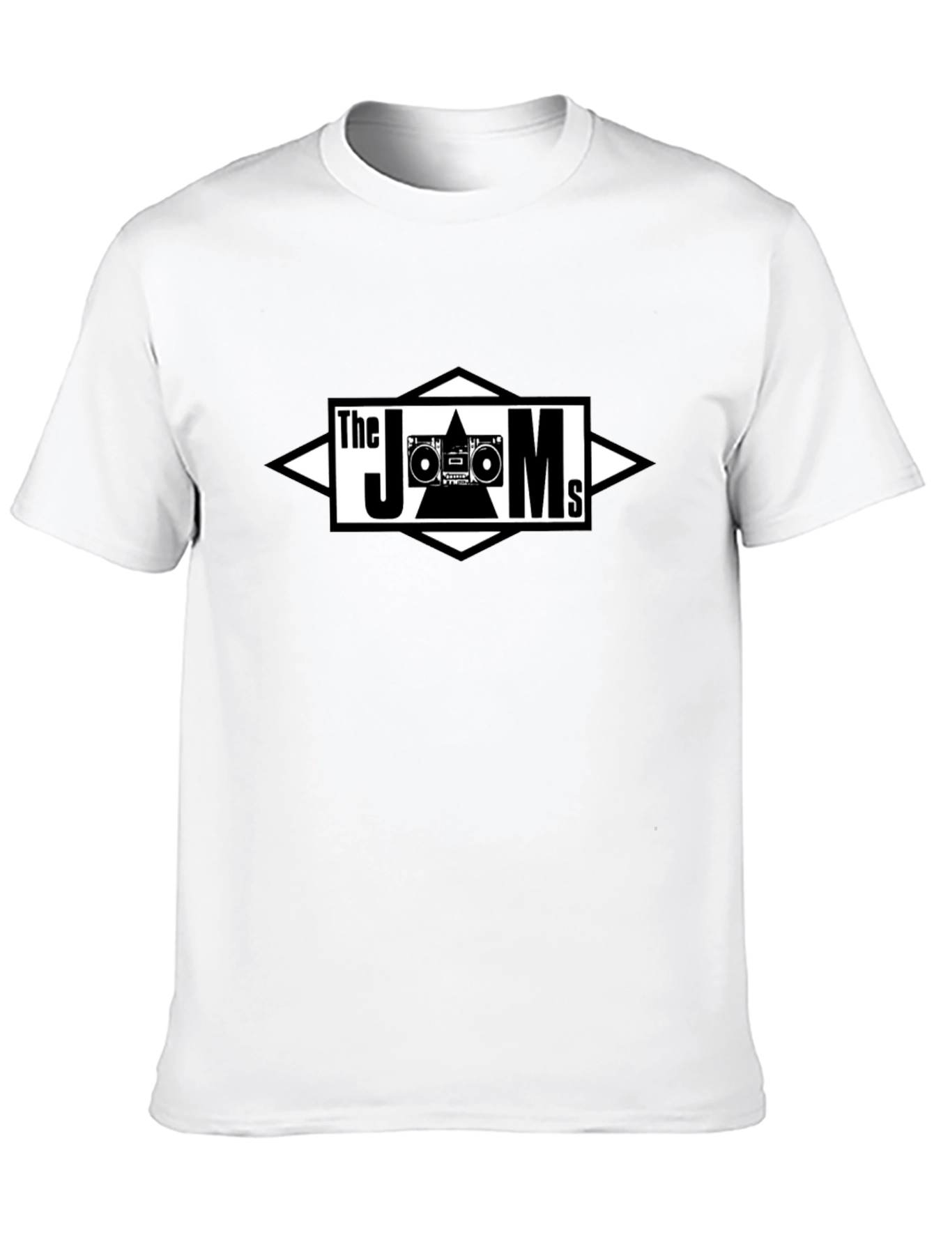 The JAMS Black T-Shirt - Boombox Graphic Tee