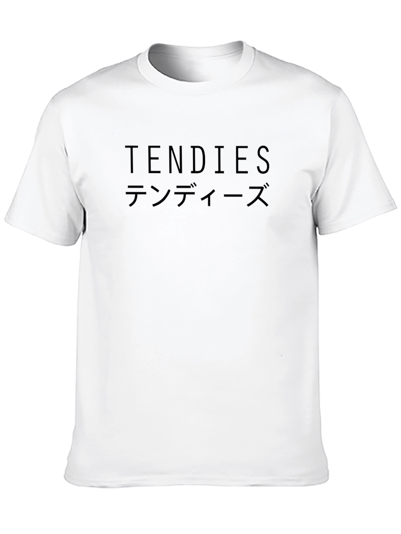 Tendies T-Shirt - Black Casual Tee