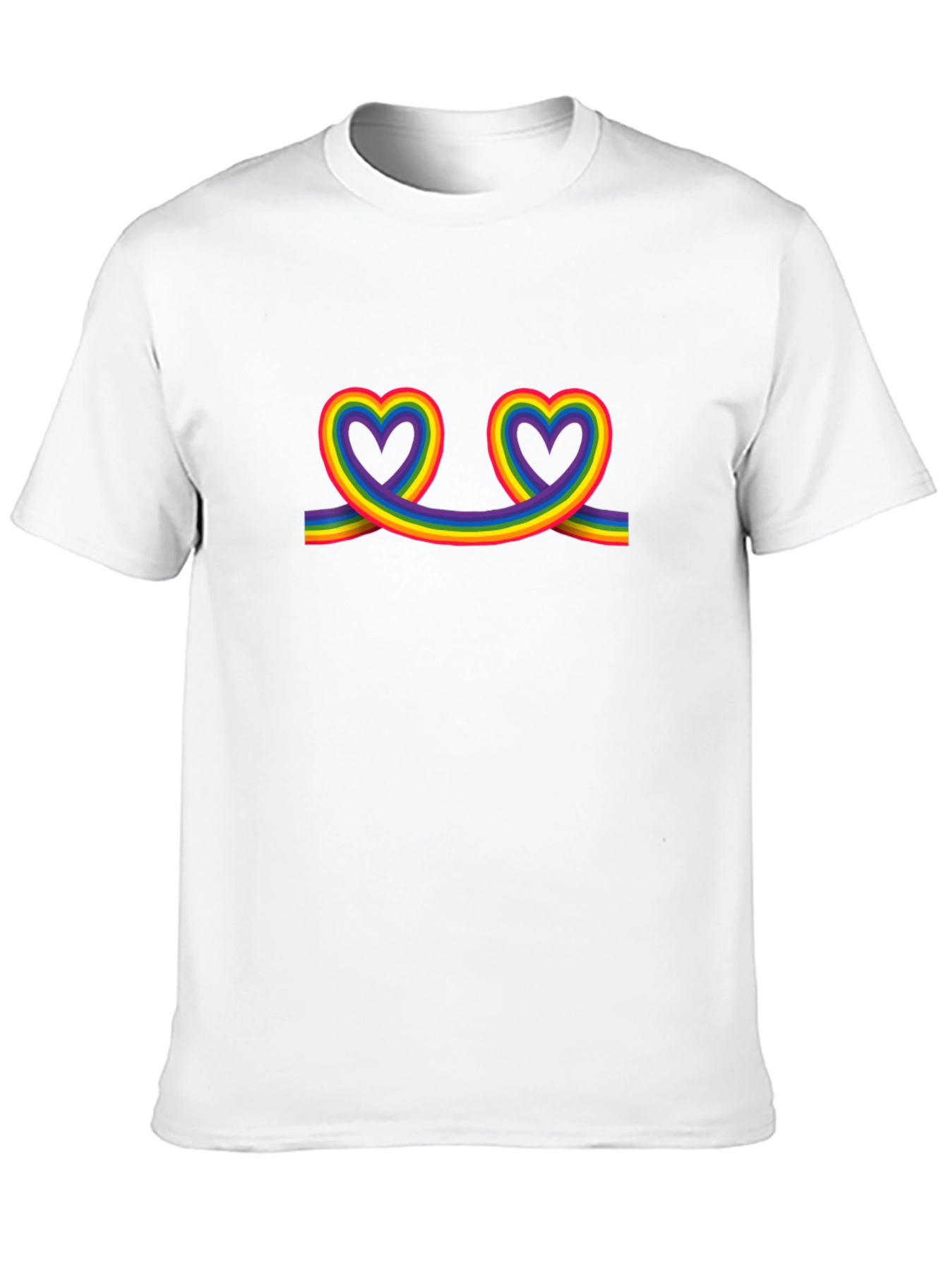 Rainbow Heart Pride T-Shirt