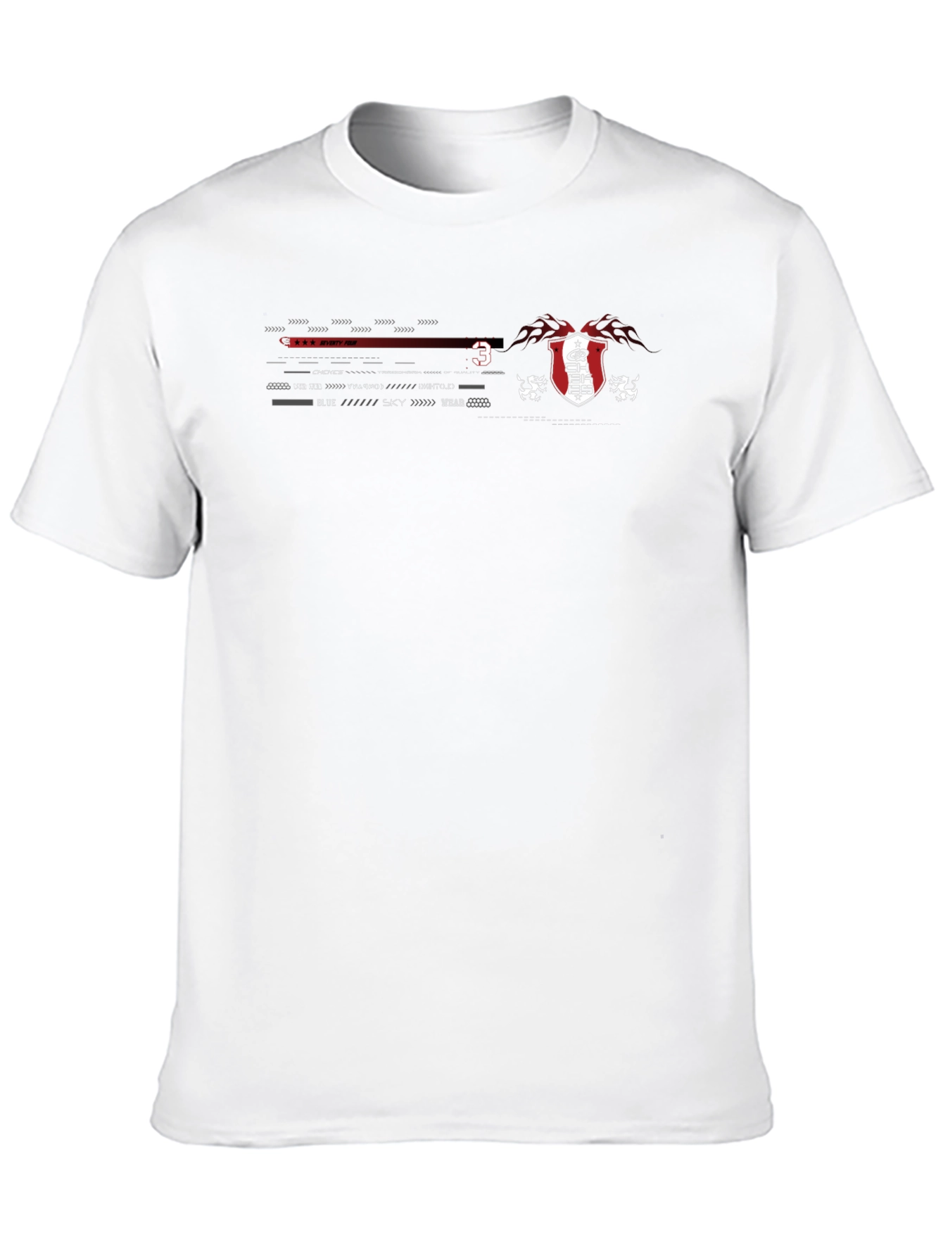 Emblem Graphic Black T-Shirt
