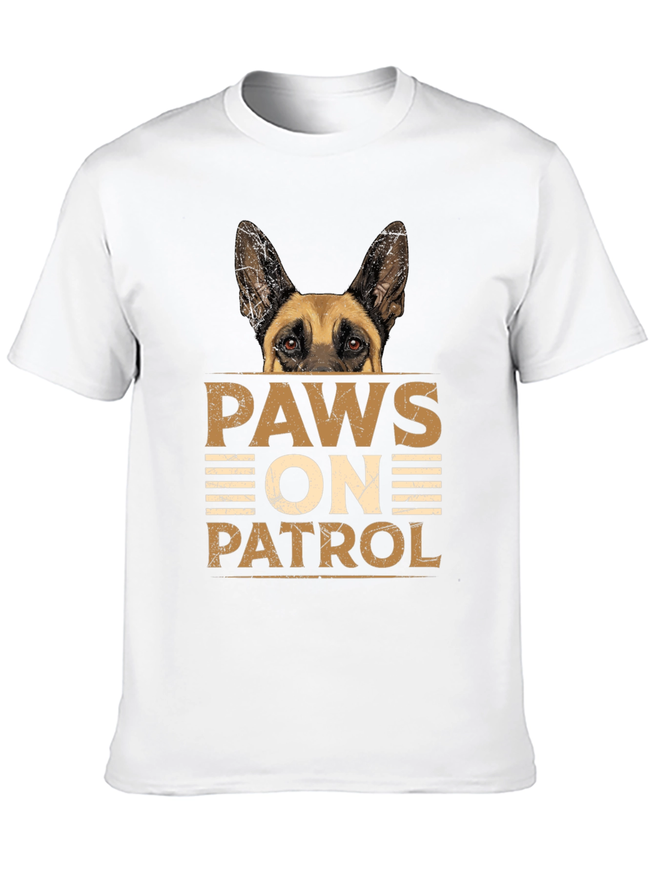 Dog Lovers Paws On Patrol Graphic Tee