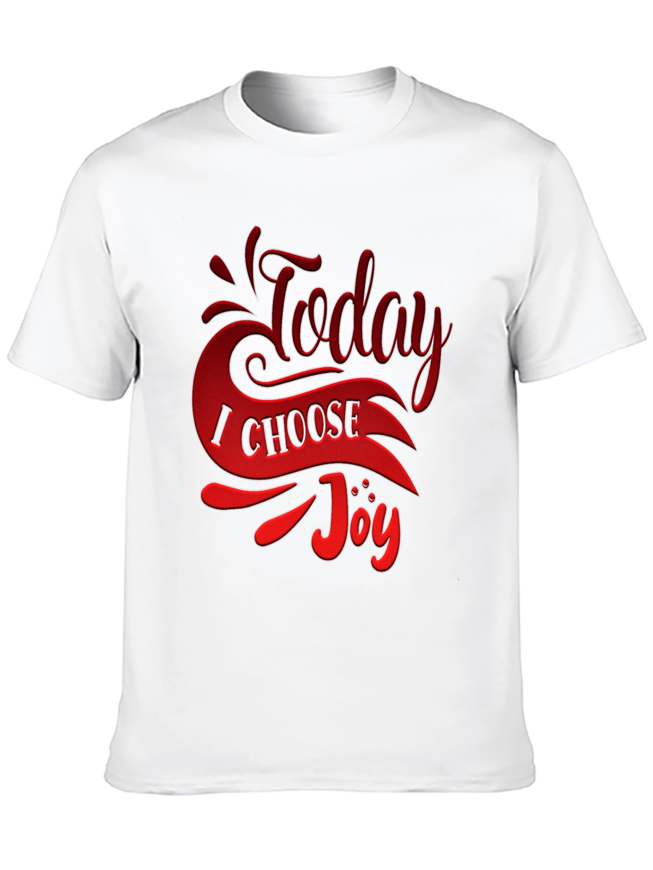 Today I Choose Joy Graphic Tee - Black T-Shirt