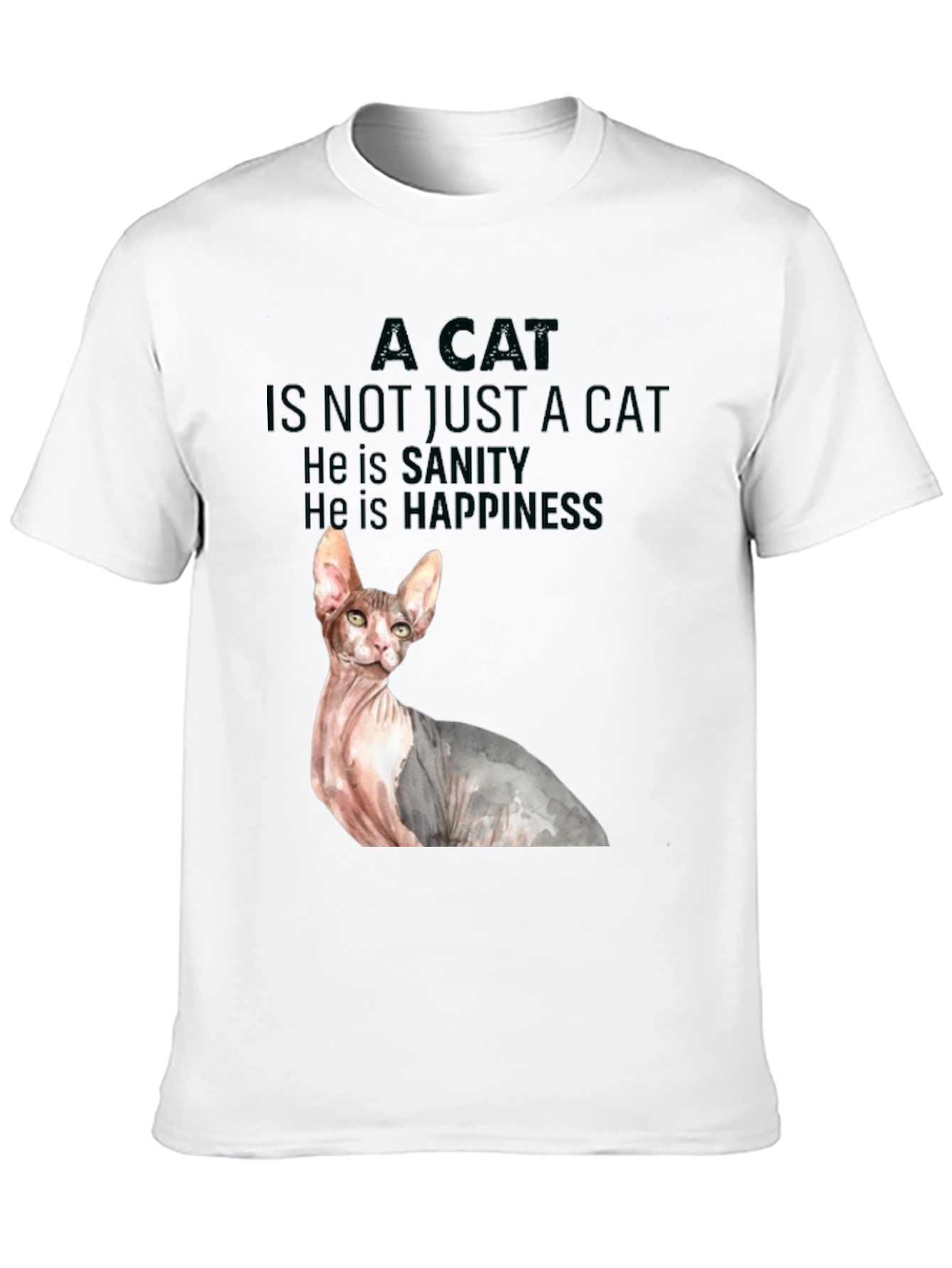 Cat Sanity & Happiness Tee