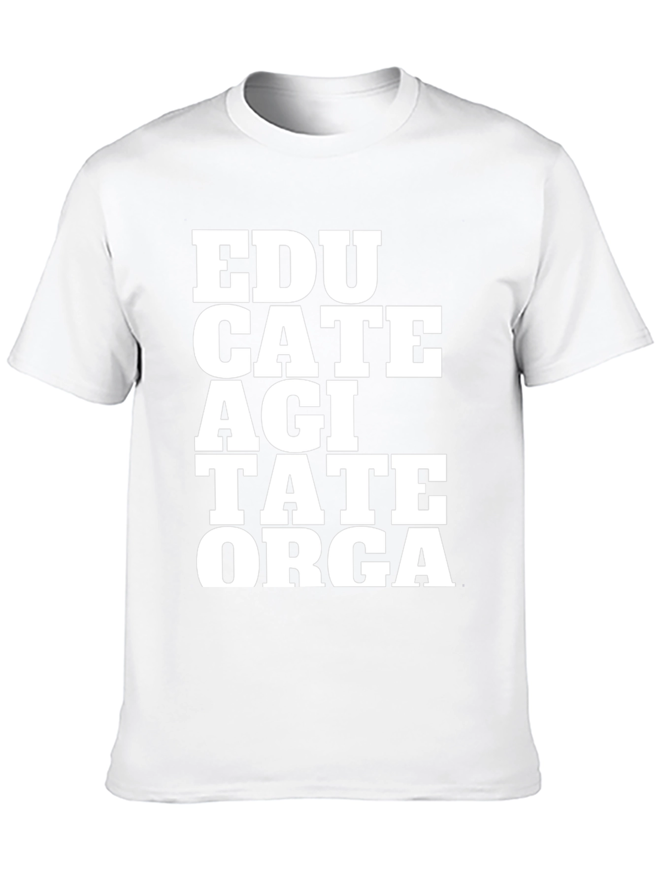 Educate Agitate T-Shirt - Activist Tee