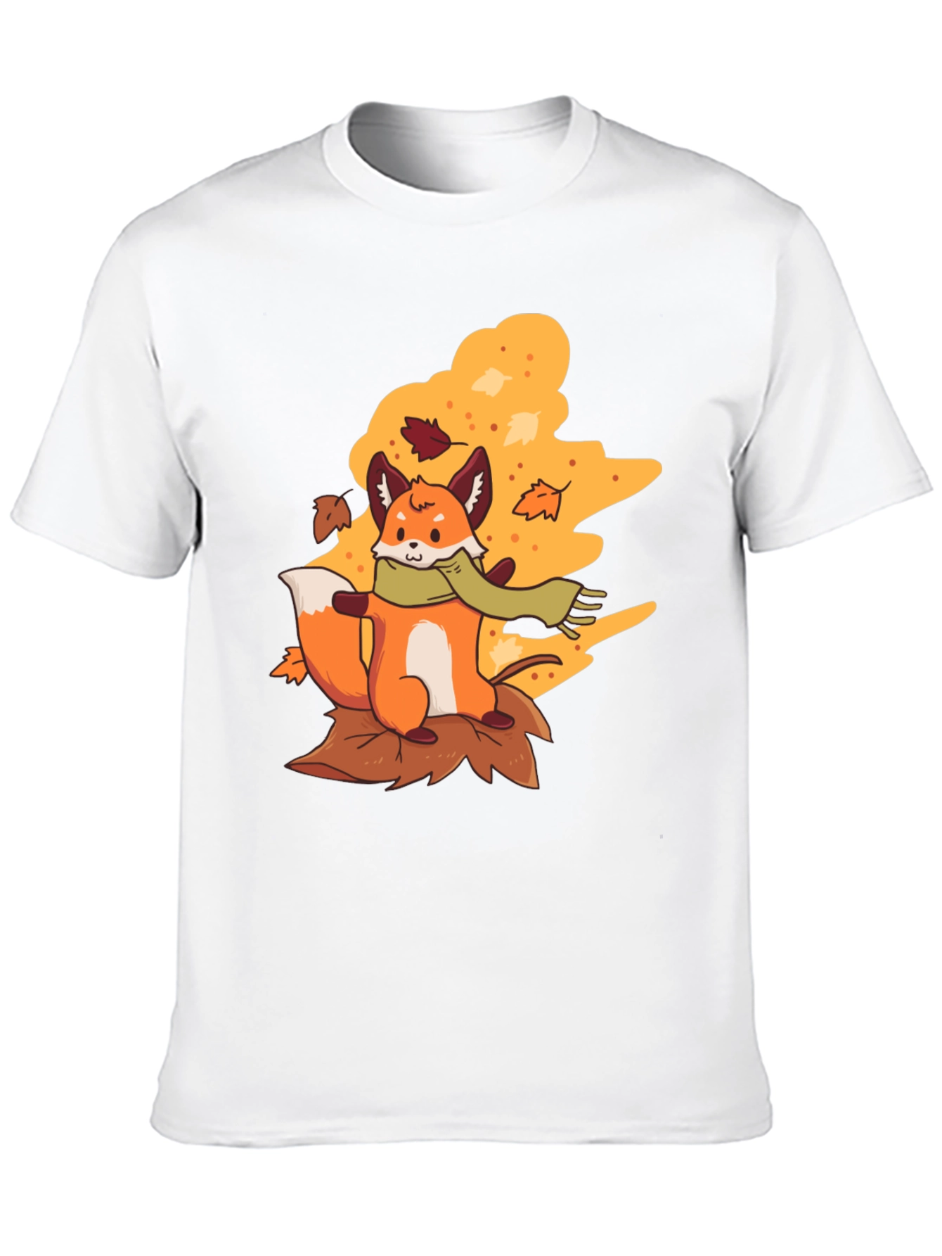 Autumn Fox T-Shirt - Fall Vibes