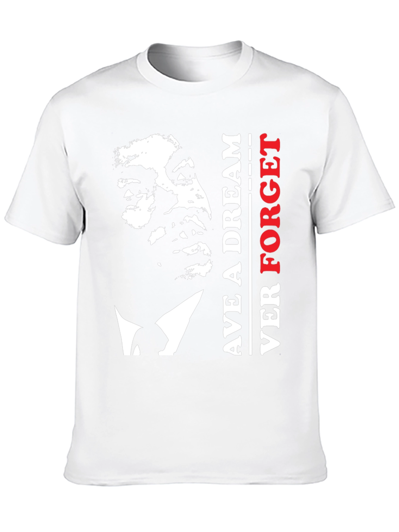 Martin Luther King Jr. Never Forget Black T-Shirt