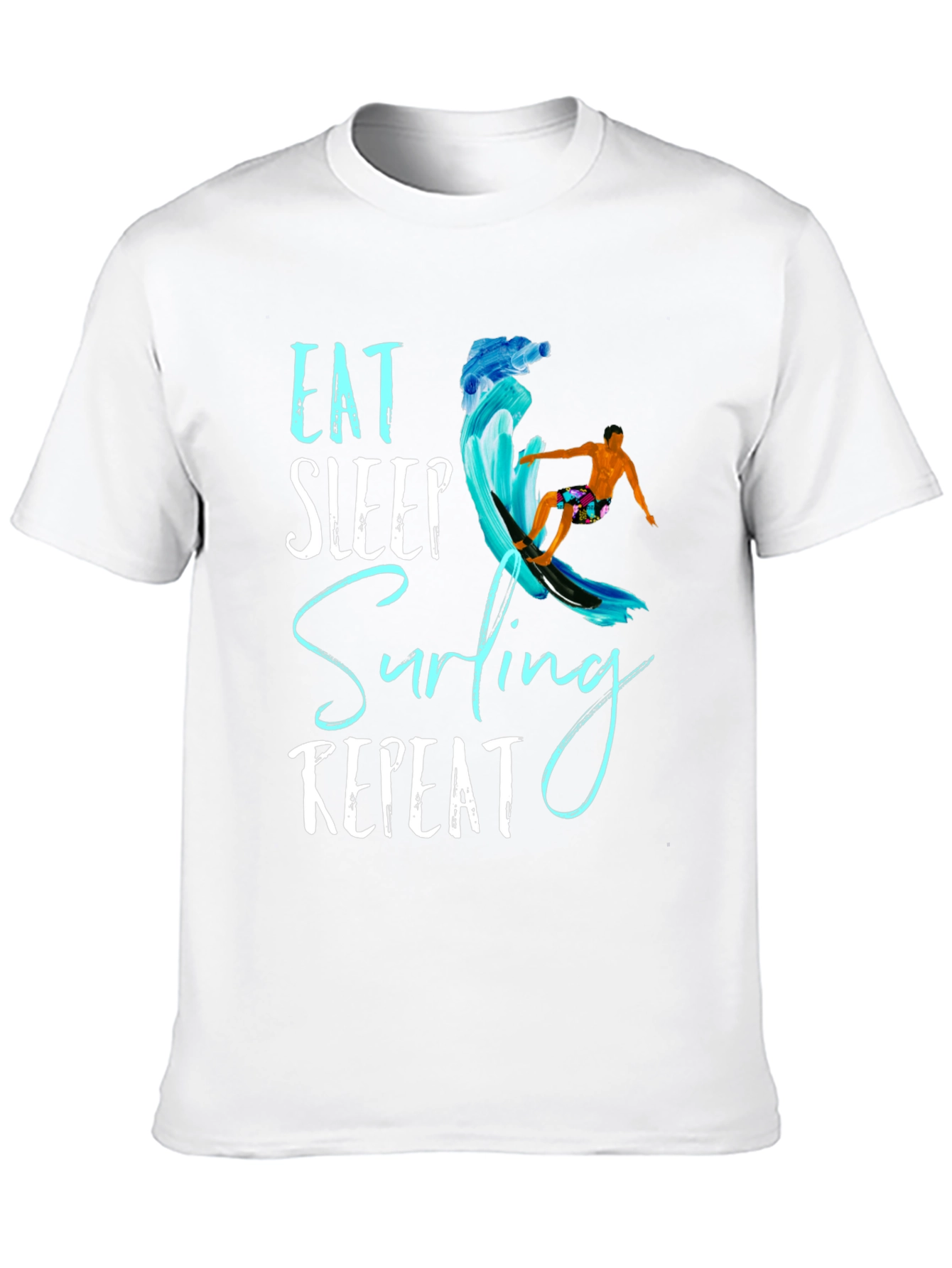 Eat Sleep Surfing Repeat T-Shirt