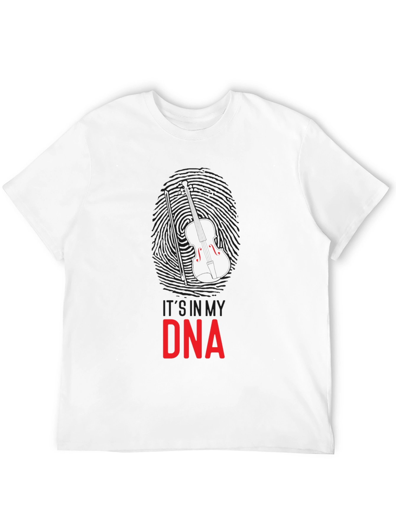 Its in My DNA Graphic Tee - Black