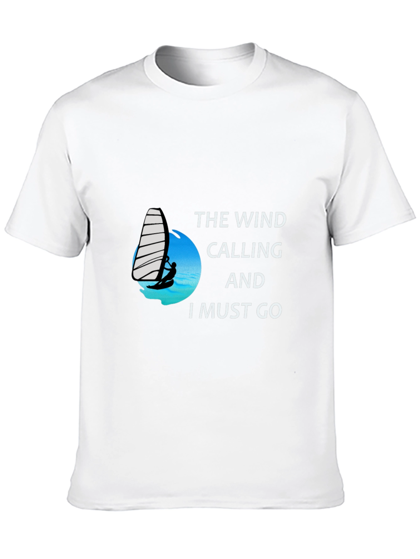 The Wind Calling T-Shirt - Windsurfing Adventure Tee