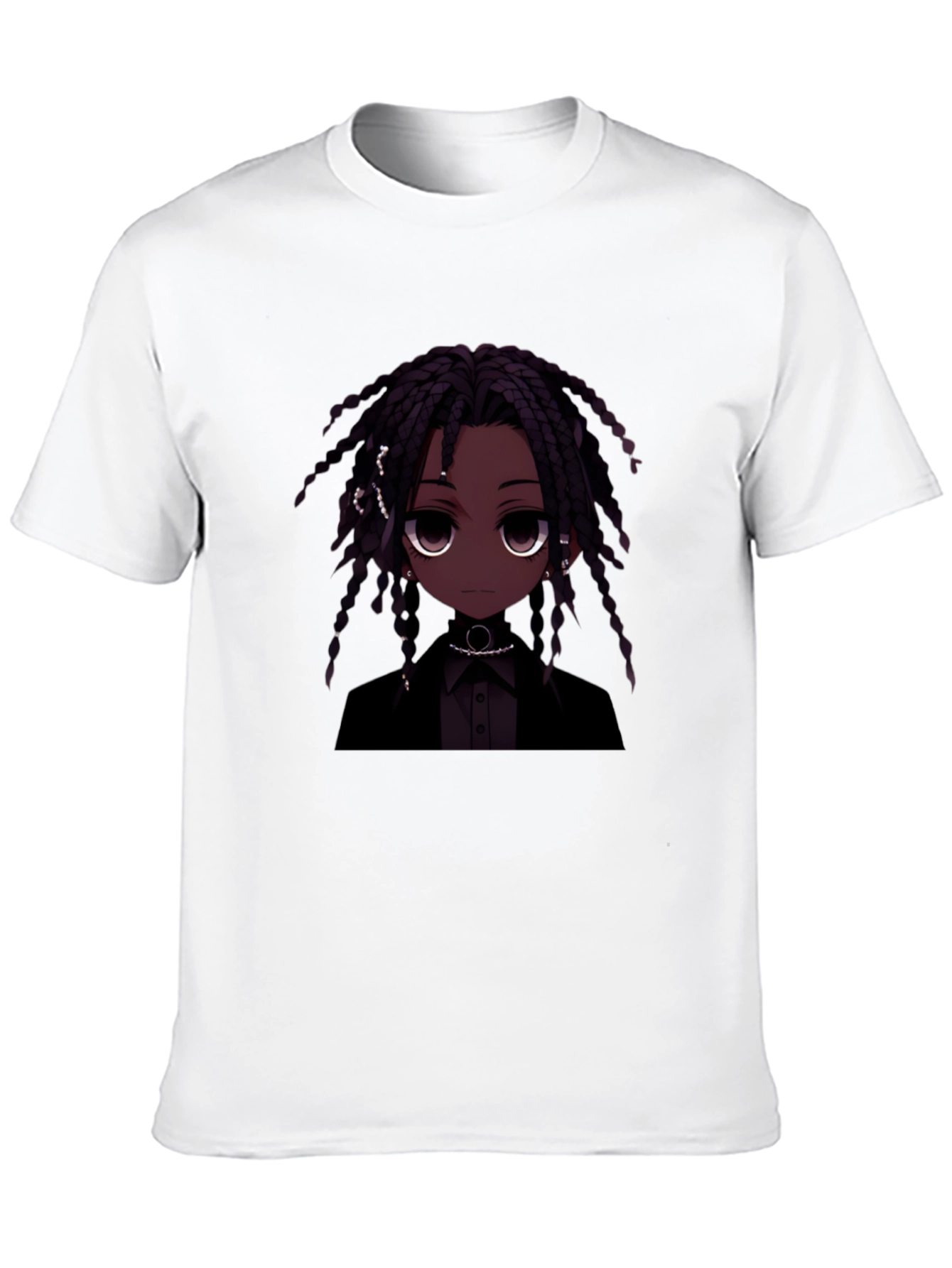 Anime Character Black T-Shirt