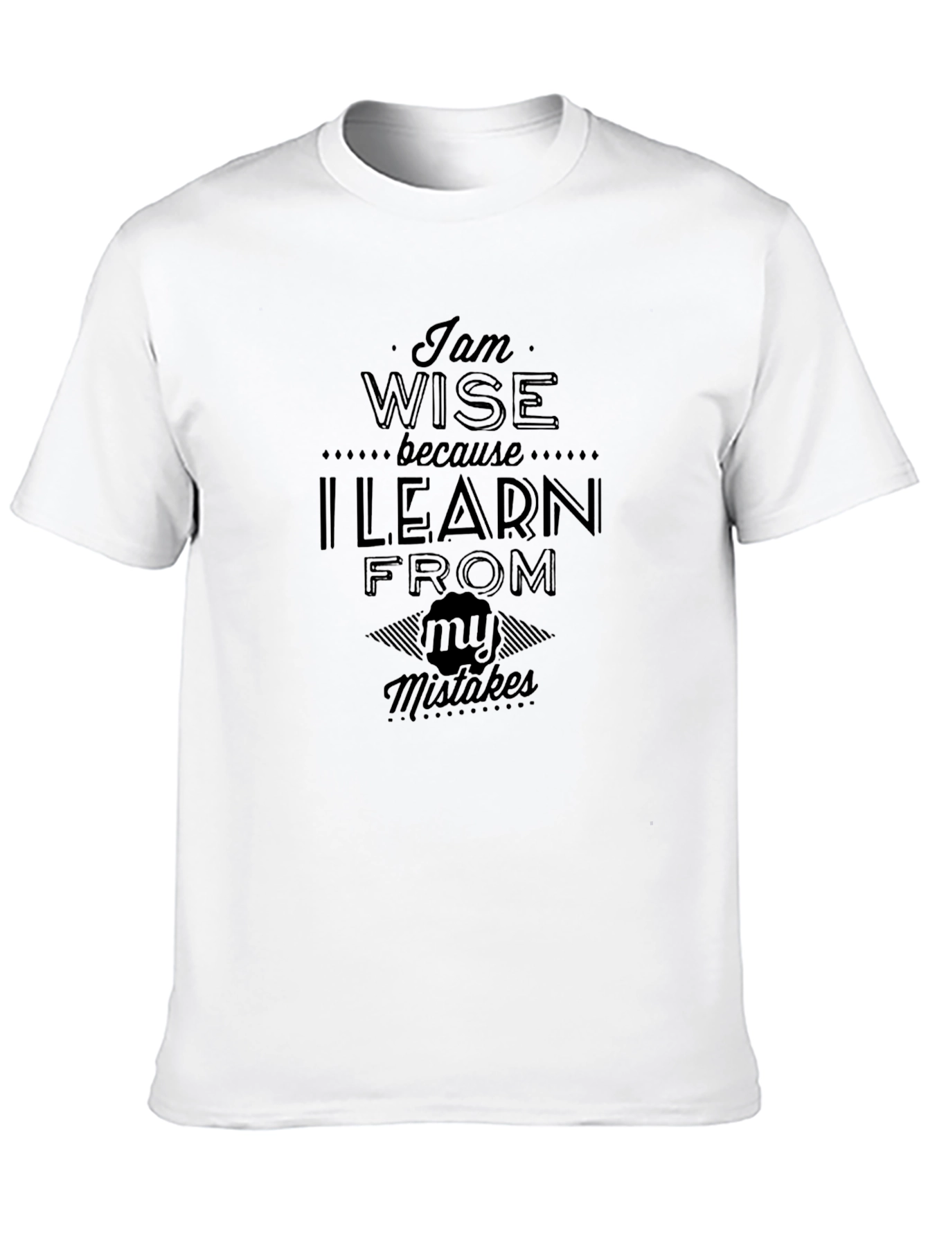 Wise Learner Black T-Shirt
