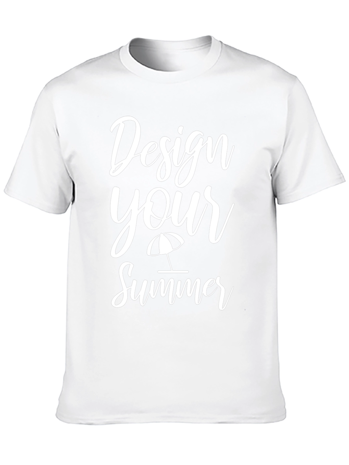 Design Your Summer Black T-Shirt