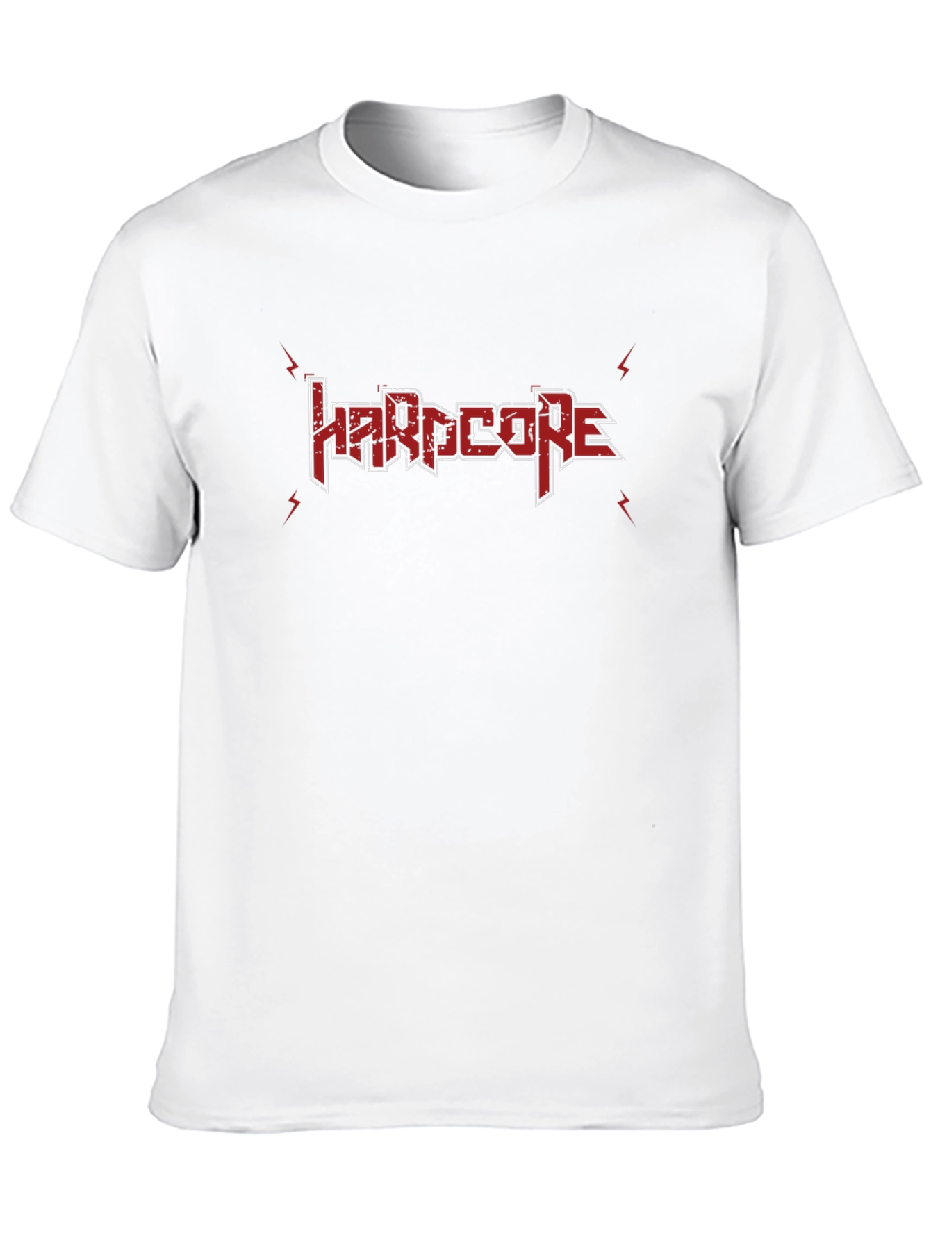 Hardcore Black Graphic Tee Shirt