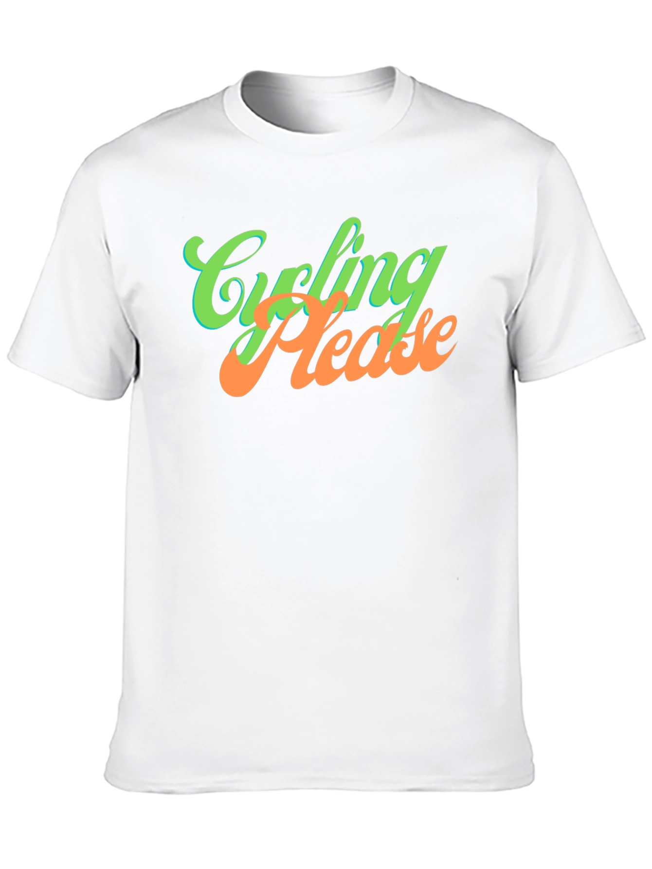 Cycling Please T-Shirt - Unique Graphic Tee