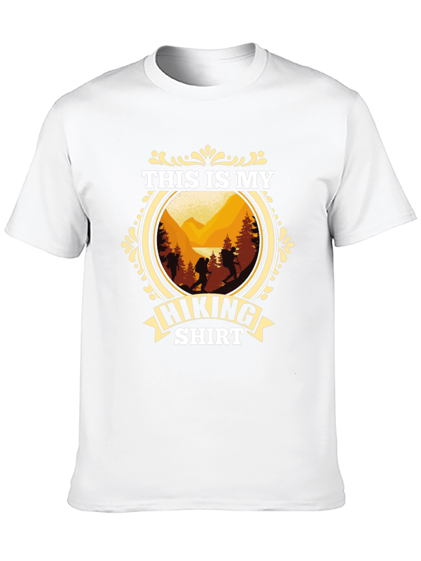 Hiking T-Shirt - This Is My Hiking Shirt