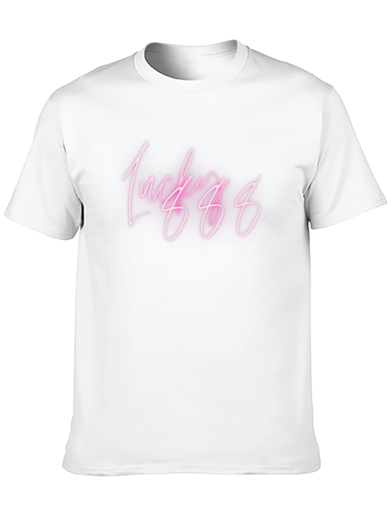 Lucky 88 Black Graphic Tee