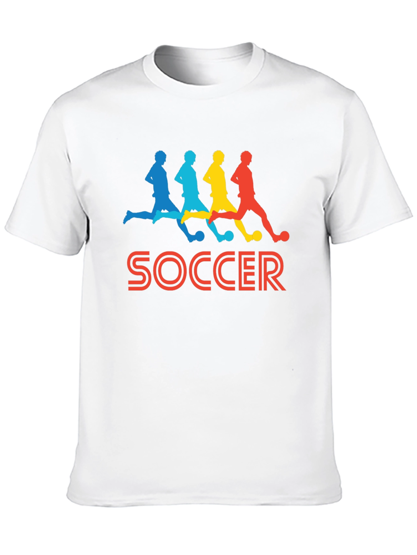 Colorful Soccer T-Shirt