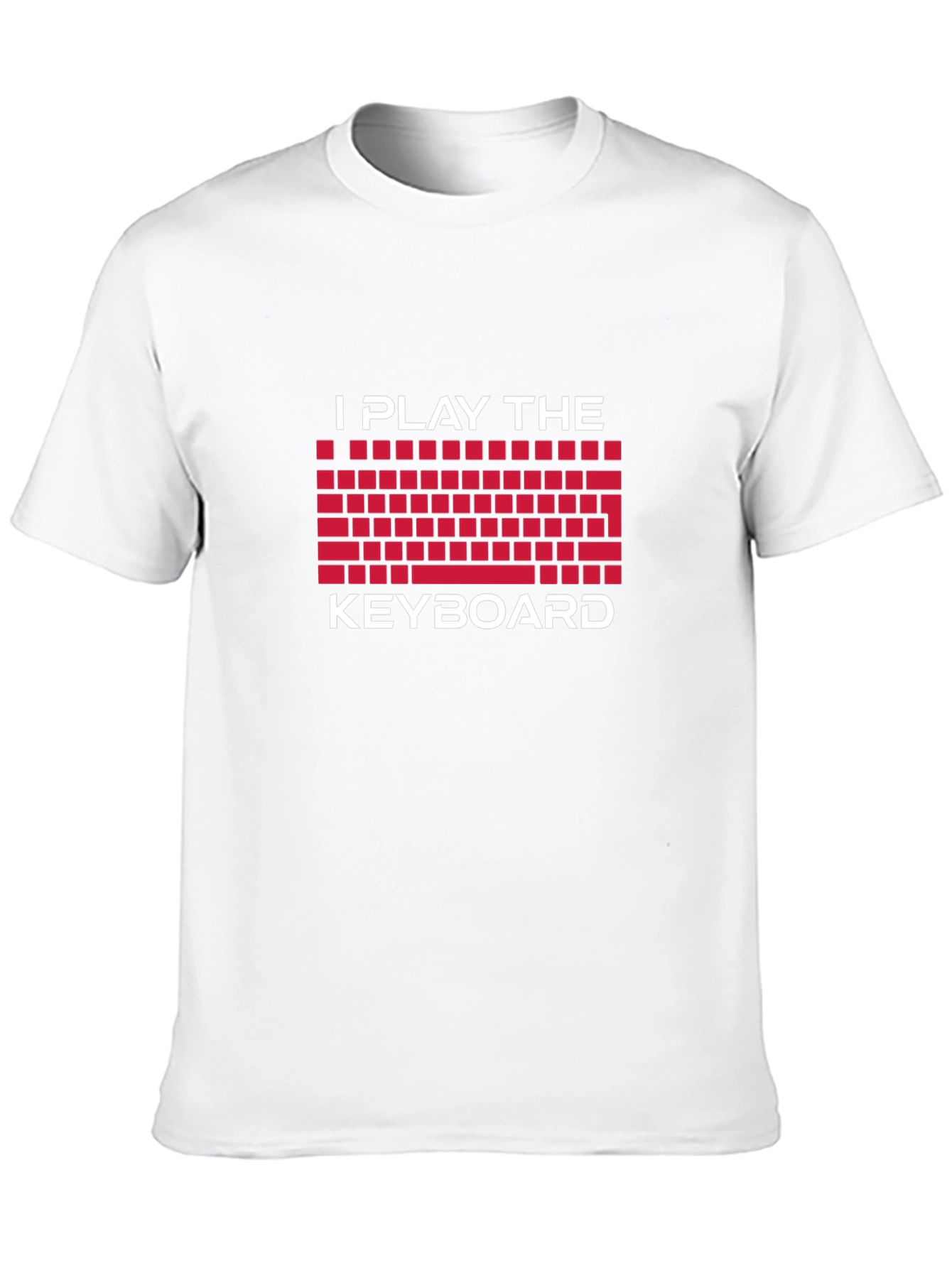 I Play The Keyboard Graphic Tee