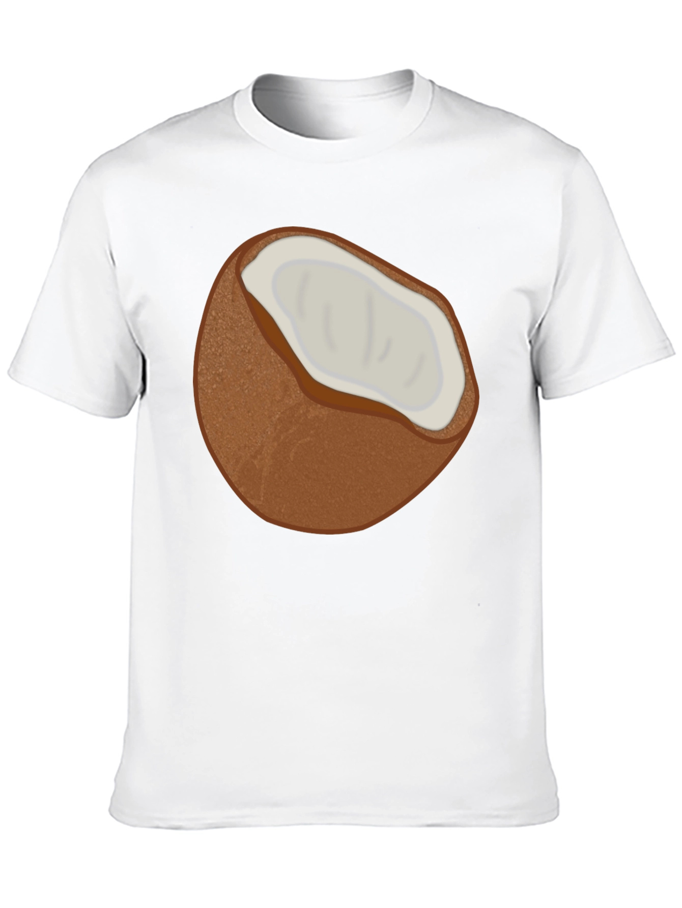 Coconut Graphic T-Shirt - Tropical Summer Style