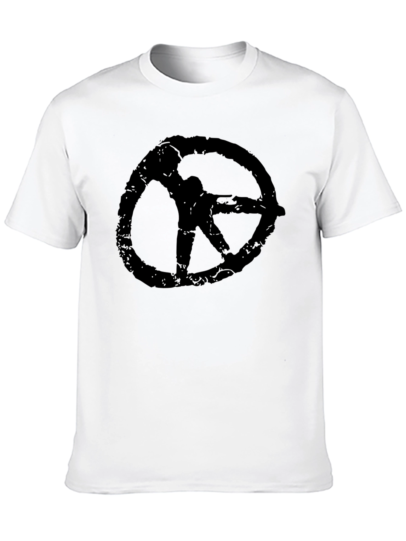 Grunge Circle Graphic Tee