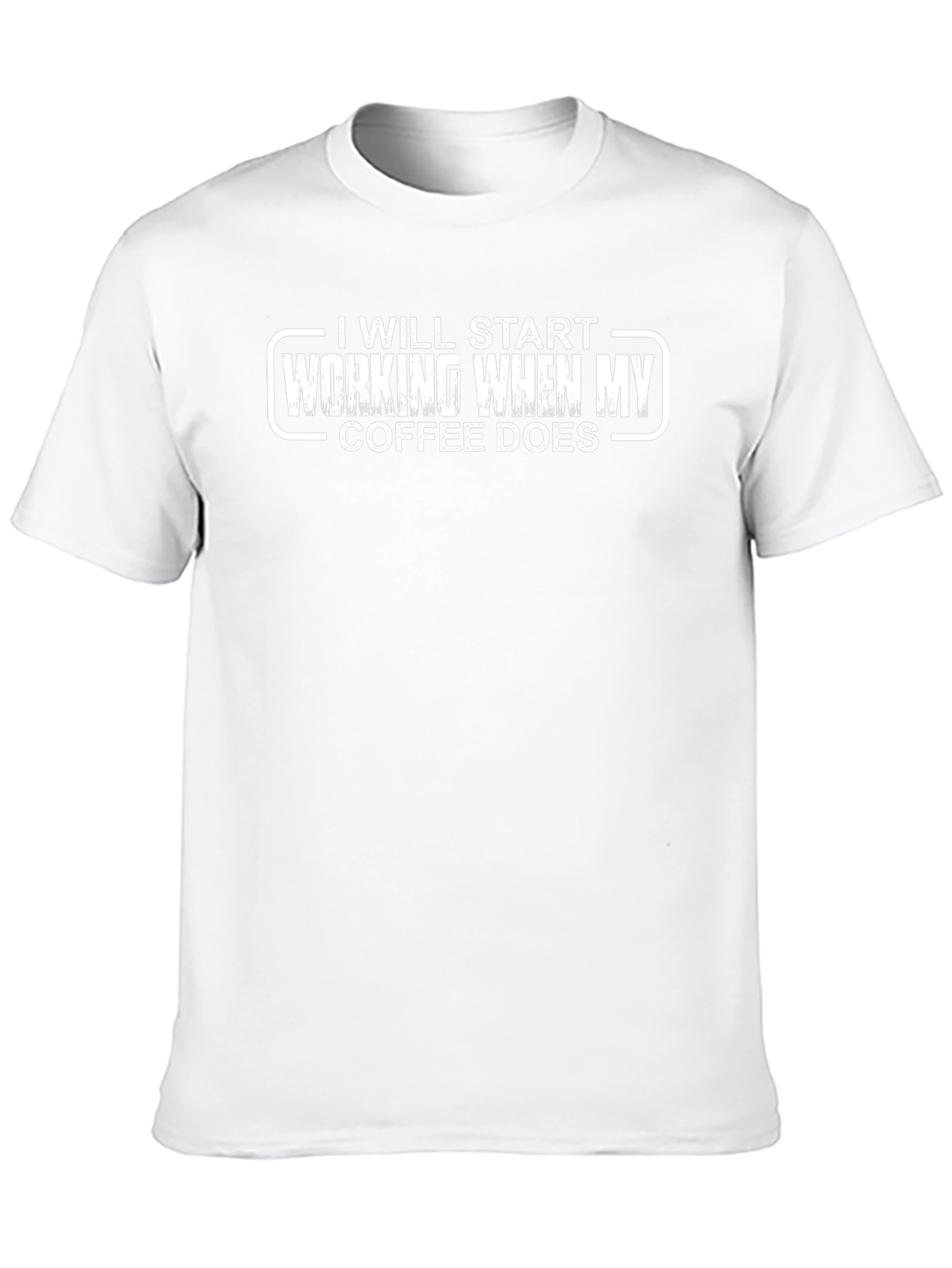 Coffee Powered T-Shirt - Funny Slogan Tee