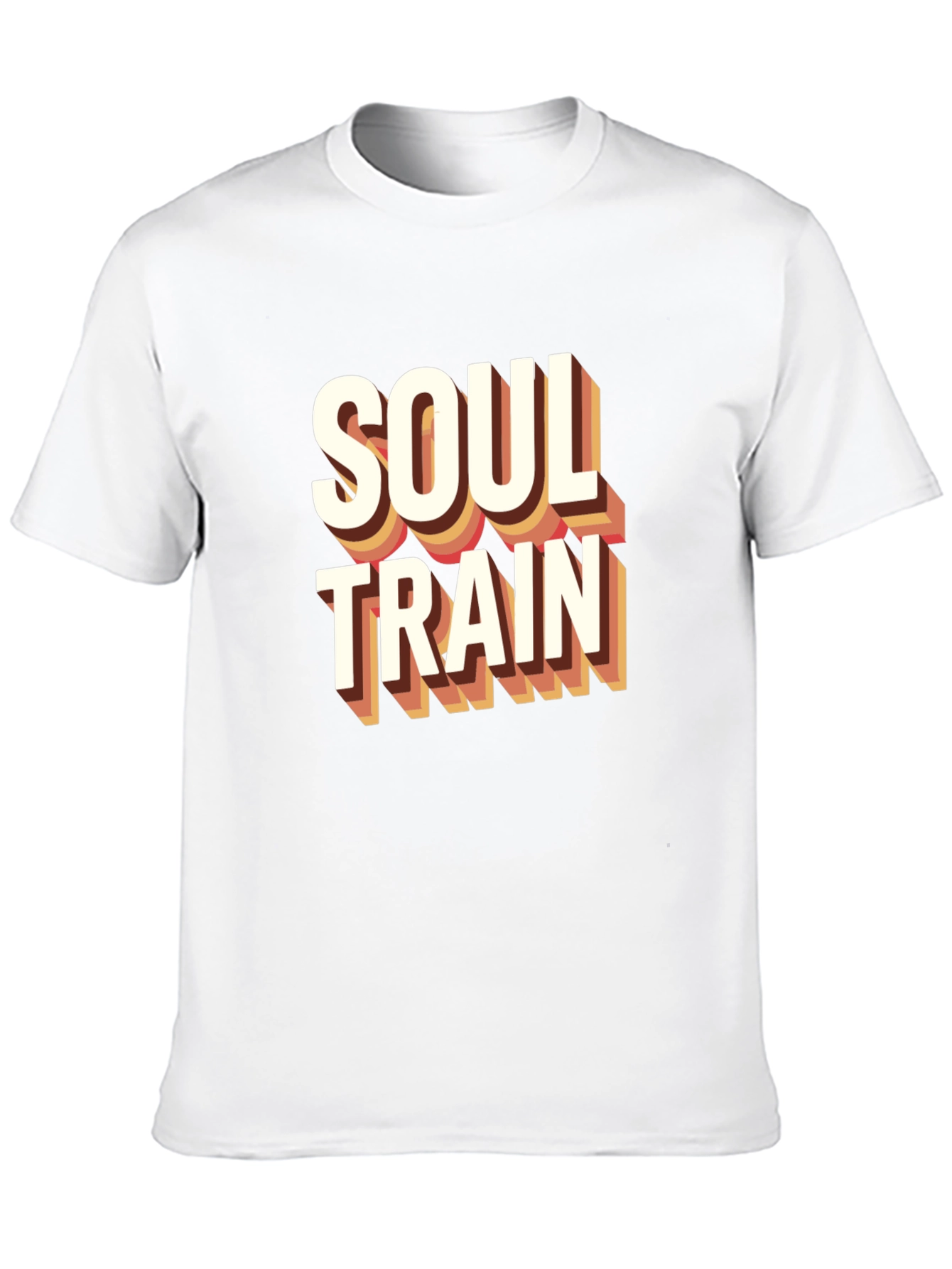 Soul Train Retro Graphic Tee - Black Cotton