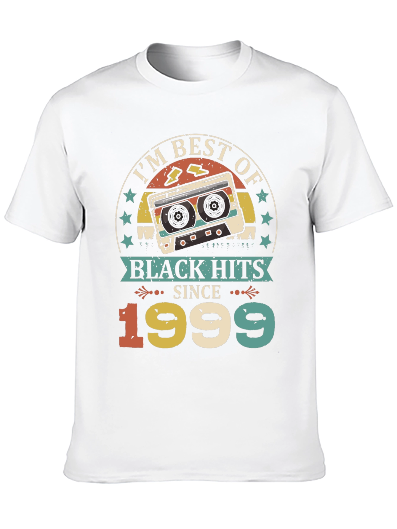 Best of Black Hits Since 1999 Cassette Tape T-Shirt