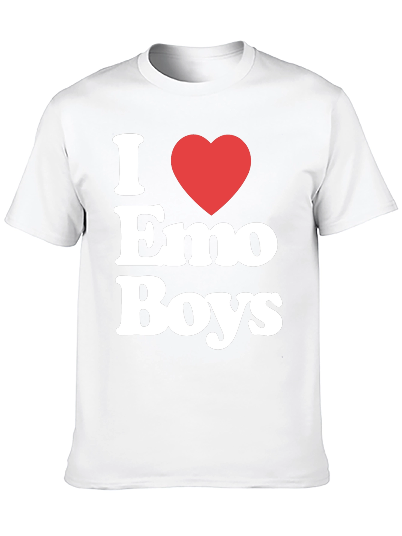 I Heart Emo Boys Graphic Tee