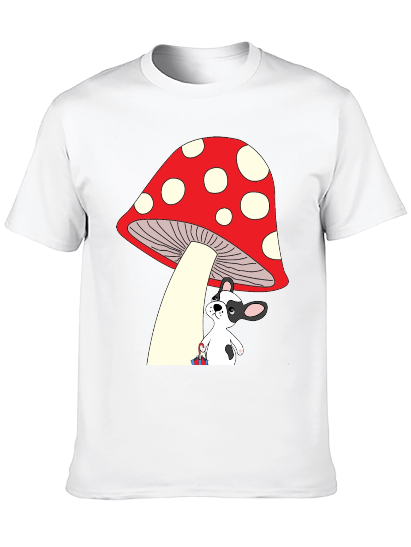 Mushroom Dog Graphic T-Shirt