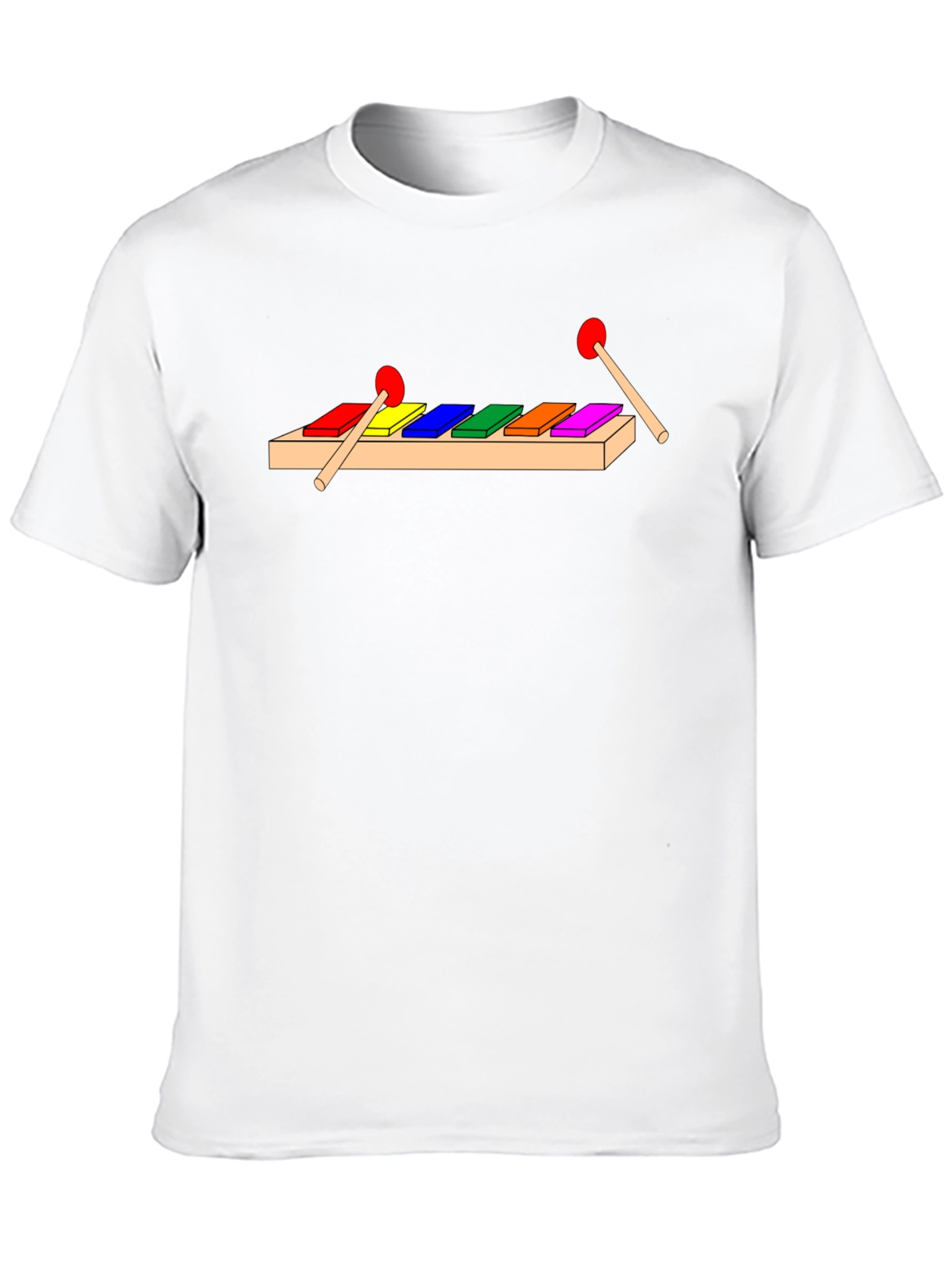 Colorful Xylophone Music T-Shirt