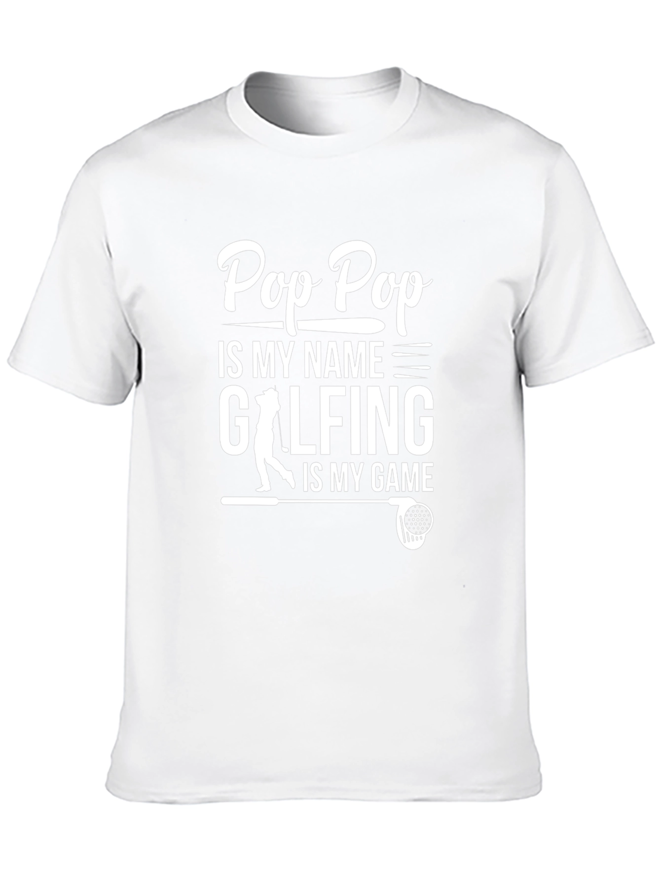 Pop Pop Golfing T-Shirt - Gift for Grandpa