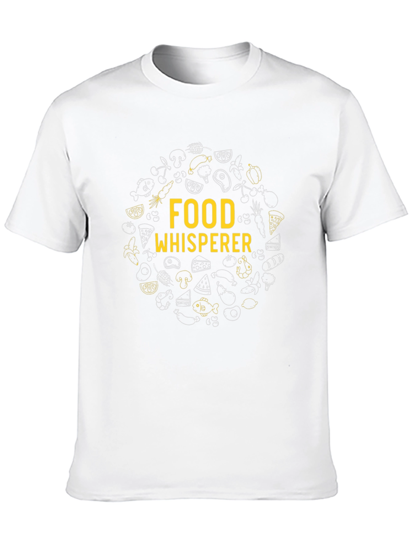 Food Whisperer Graphic Tee - Stylish Black T-Shirt