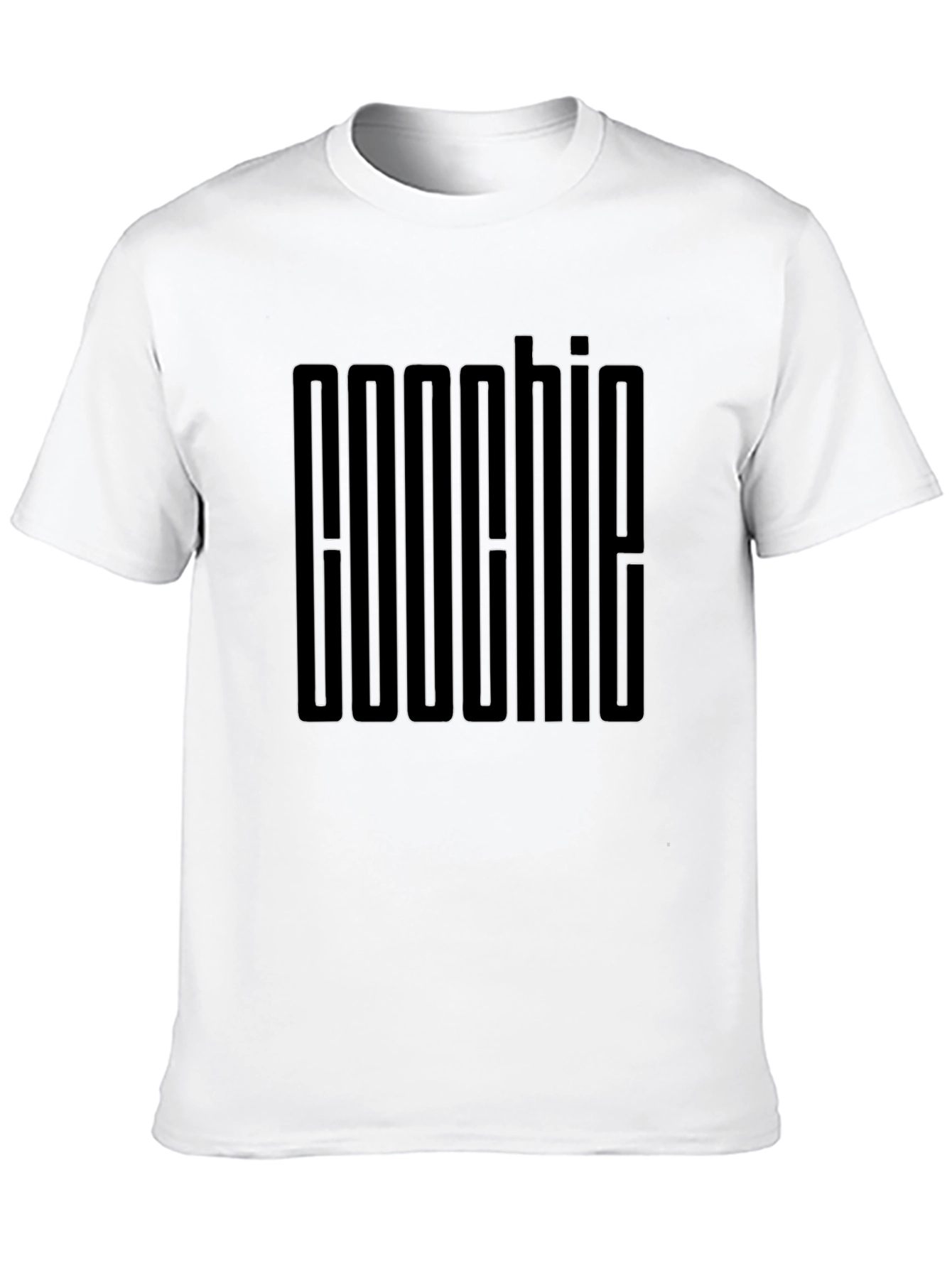 Edgy BOOCHIE Graphic Black T-Shirt