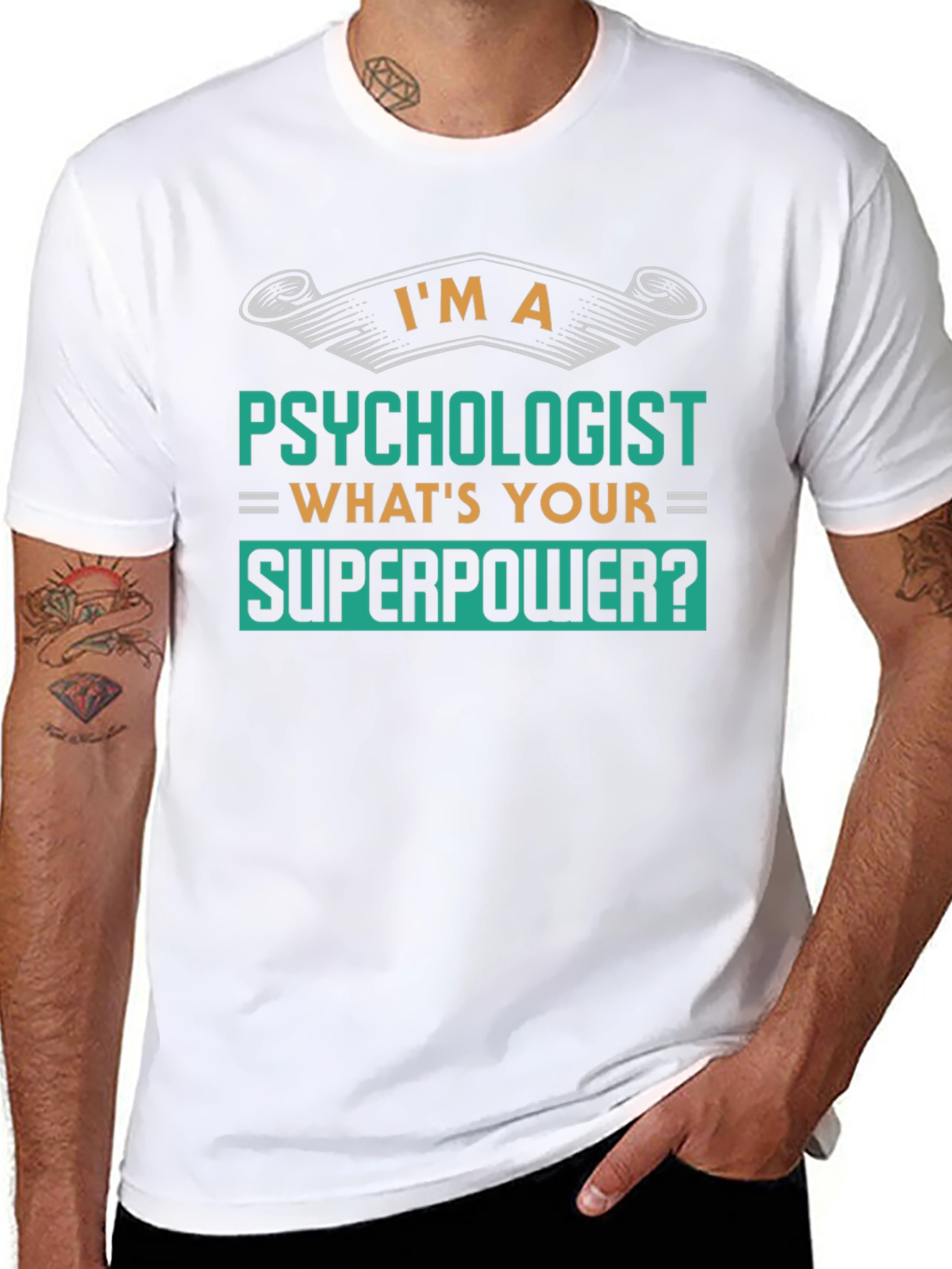Psychologist Superpower Tee - Funny Gift