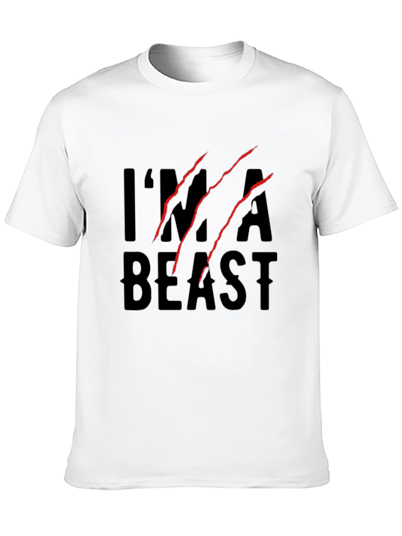 Im A Beast Mens Graphic Tee