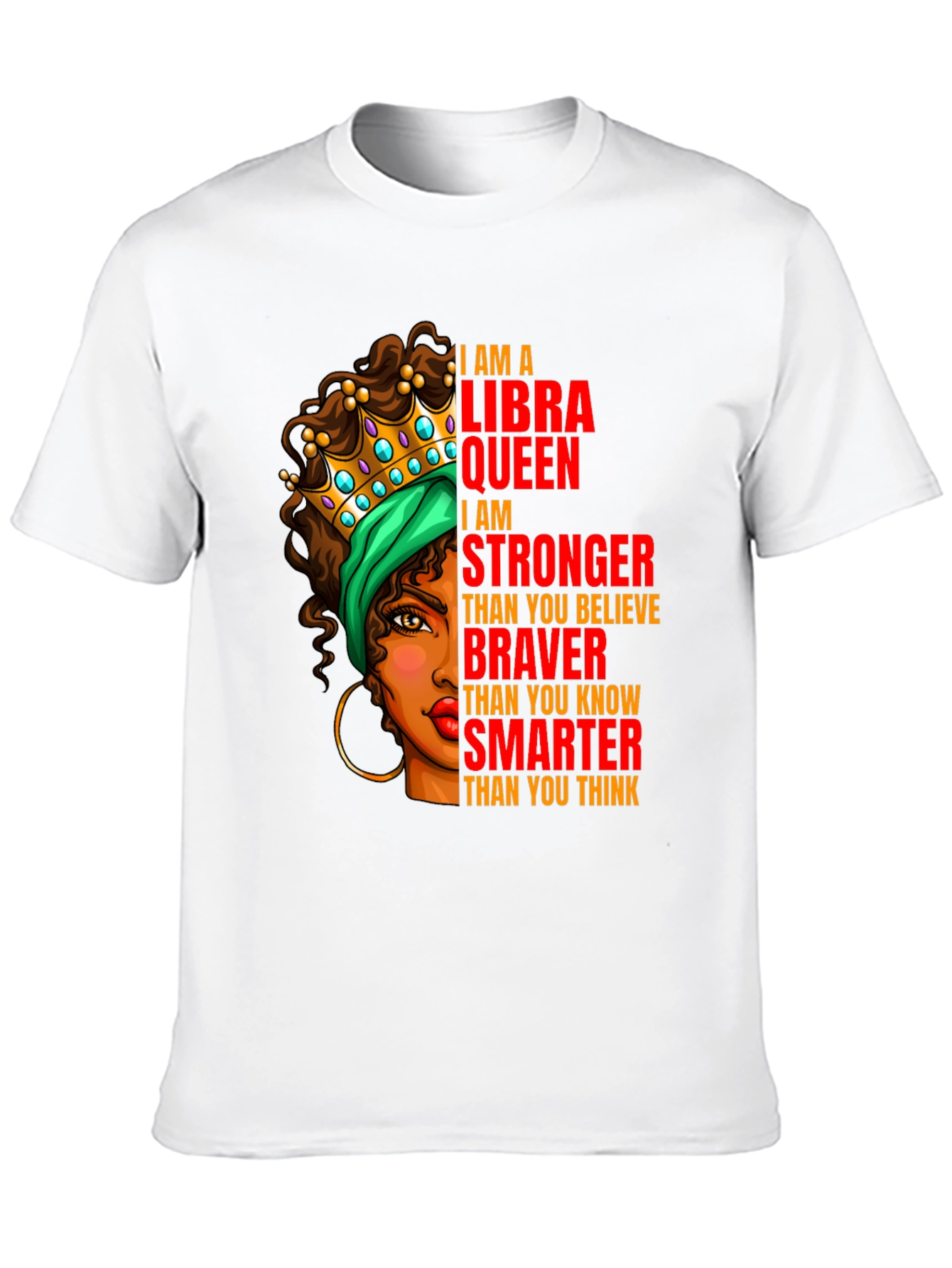 Libra Queen Graphic T-Shirt - Zodiac Tee