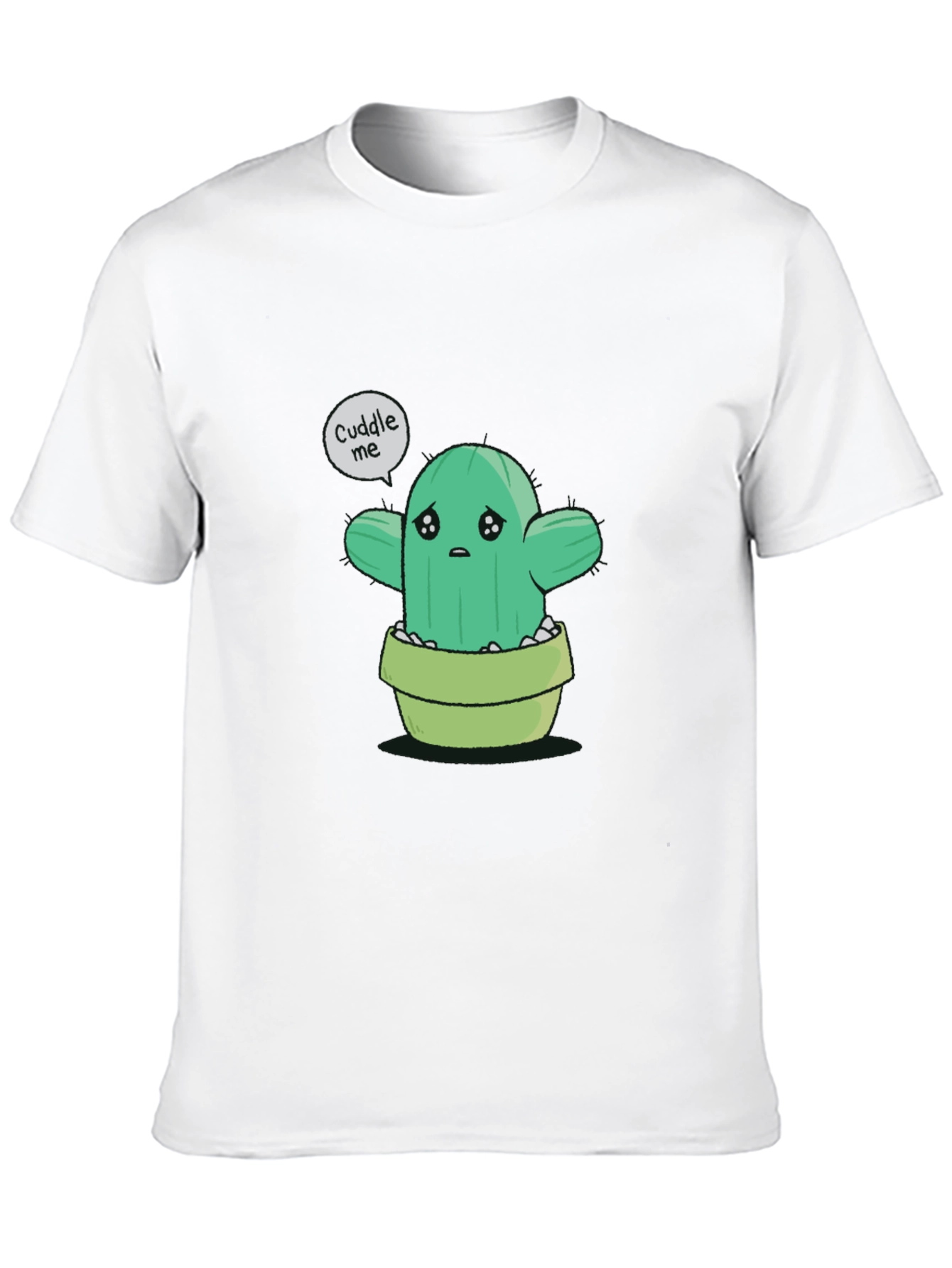 Cuddle Me Cactus T-Shirt - Soft Cotton Tee