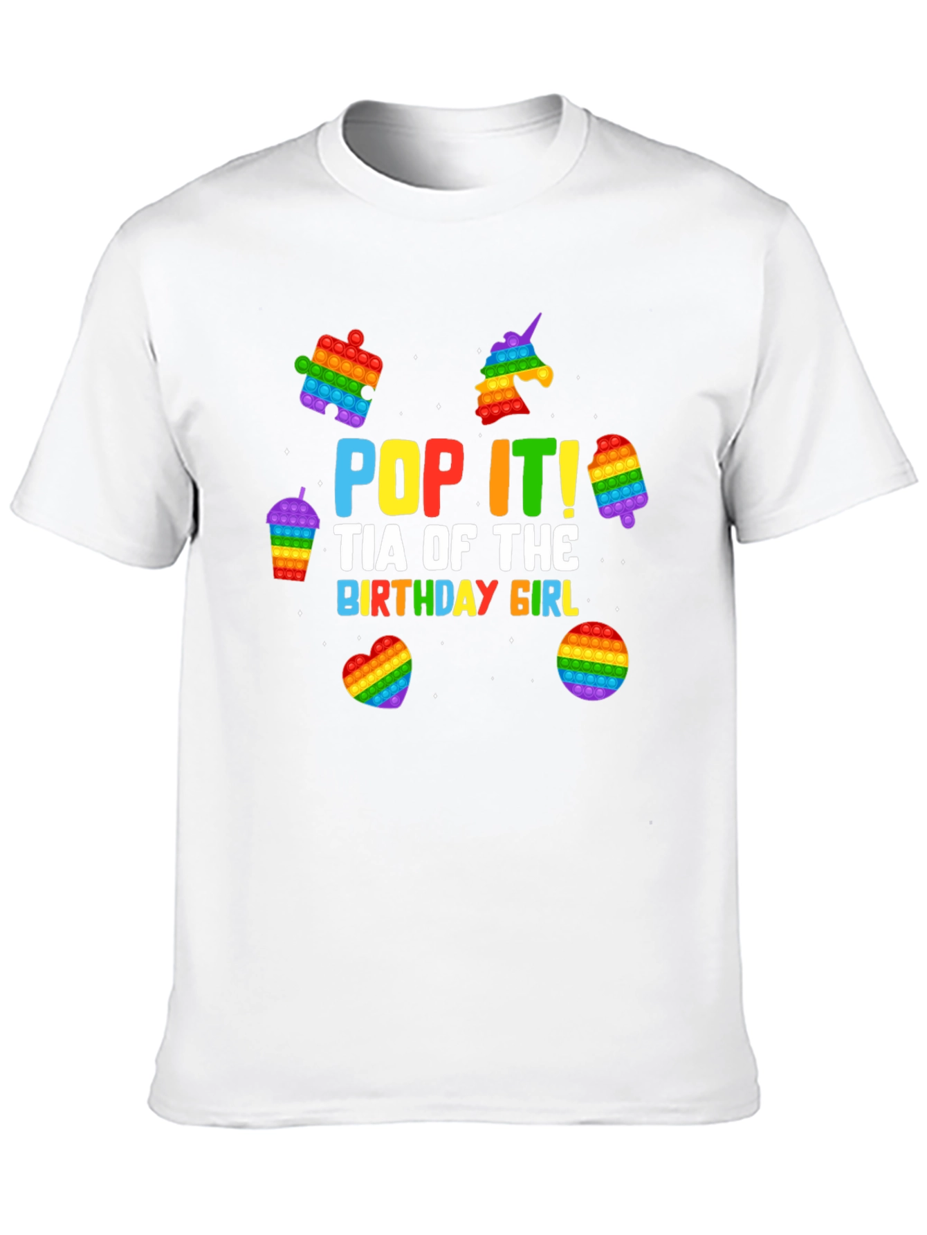 Pop It Birthday Girl Tee