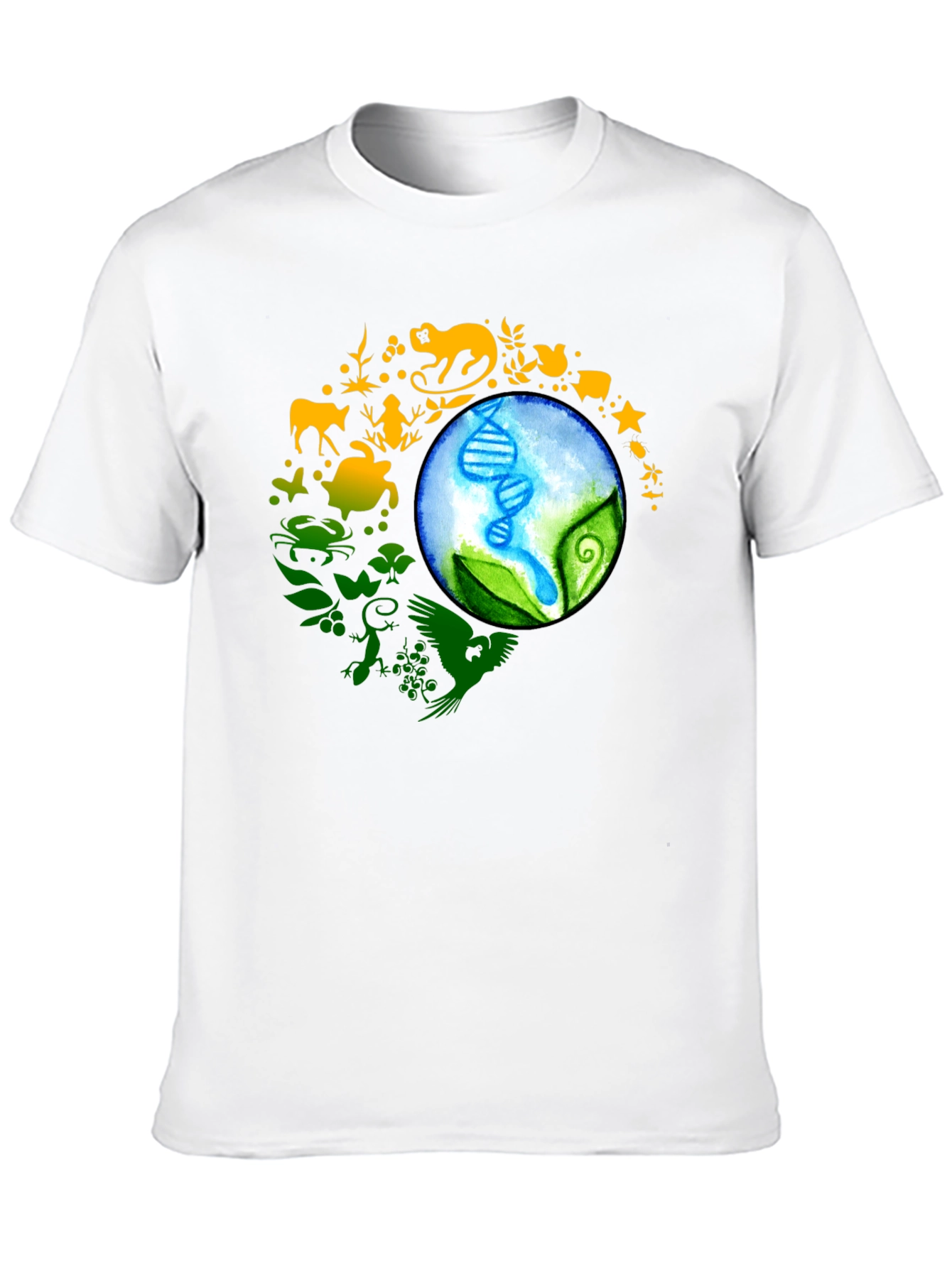 Natures Harmony Black T-Shirt