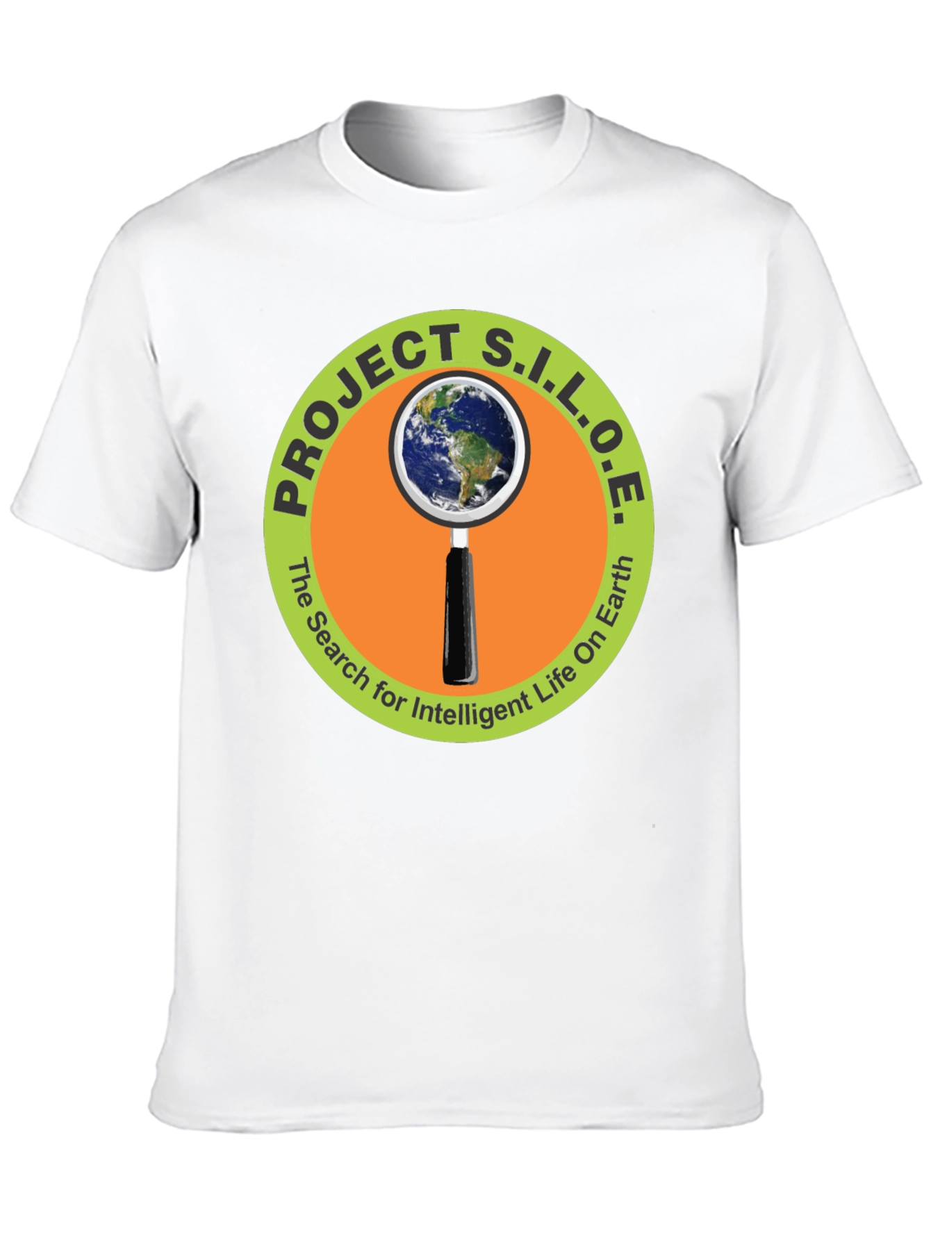 Project S.I.L.O.E. Black Graphic T-Shirt