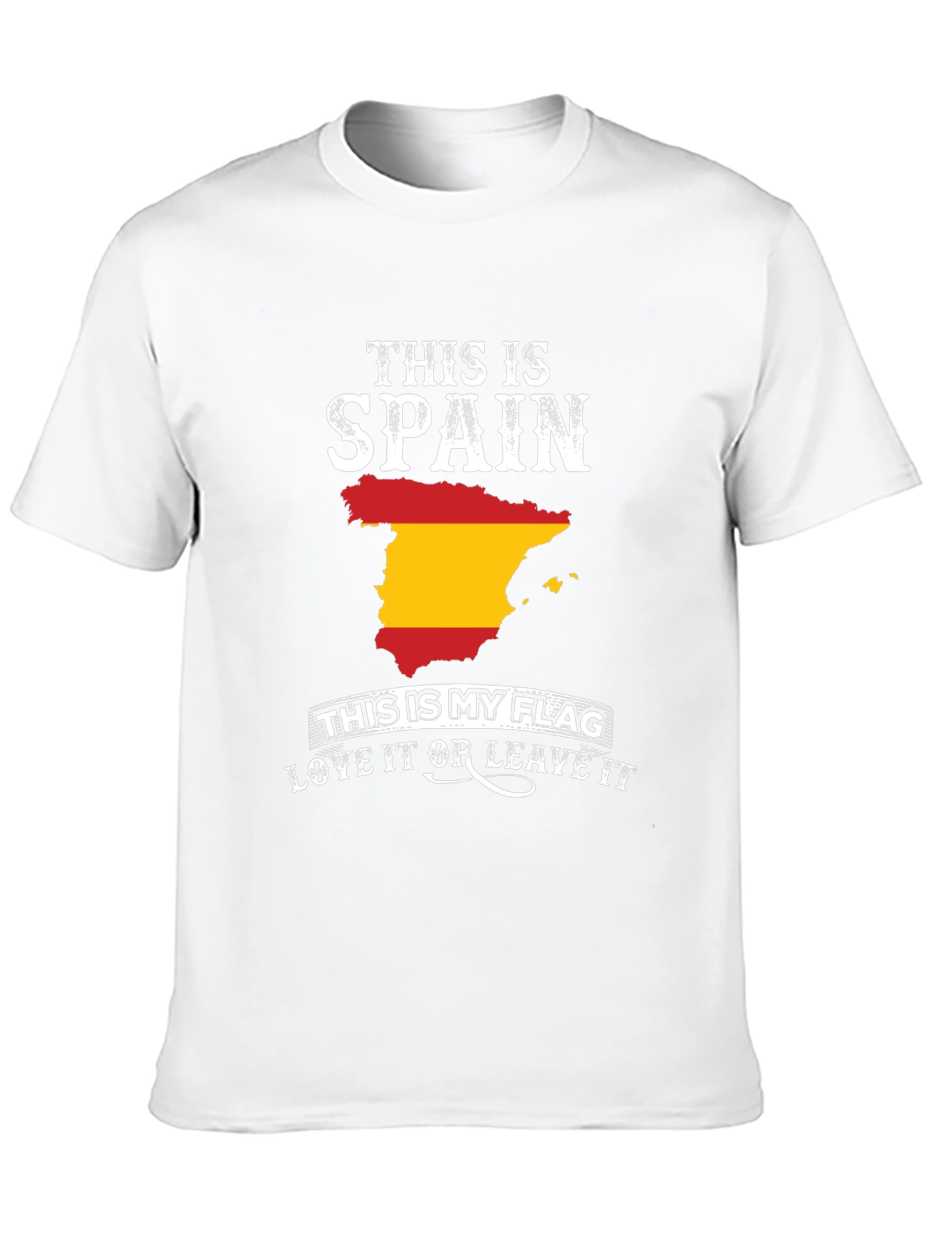 This is Spain Flag Graphic T-Shirt