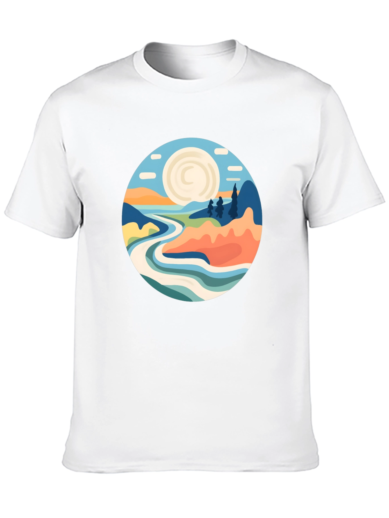 Nature Landscape Graphic T-Shirt