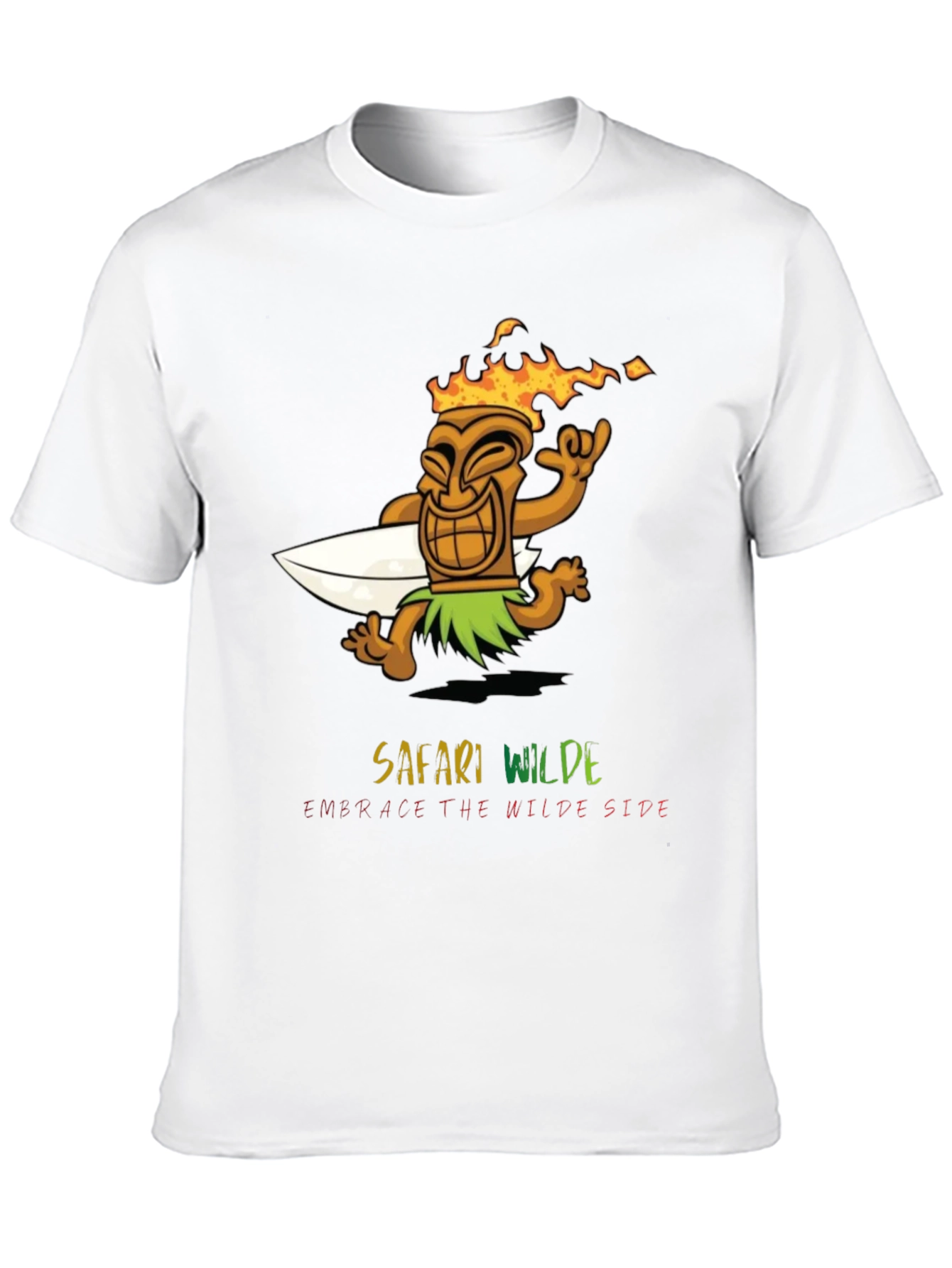 Safari Wilde Black Graphic Tee