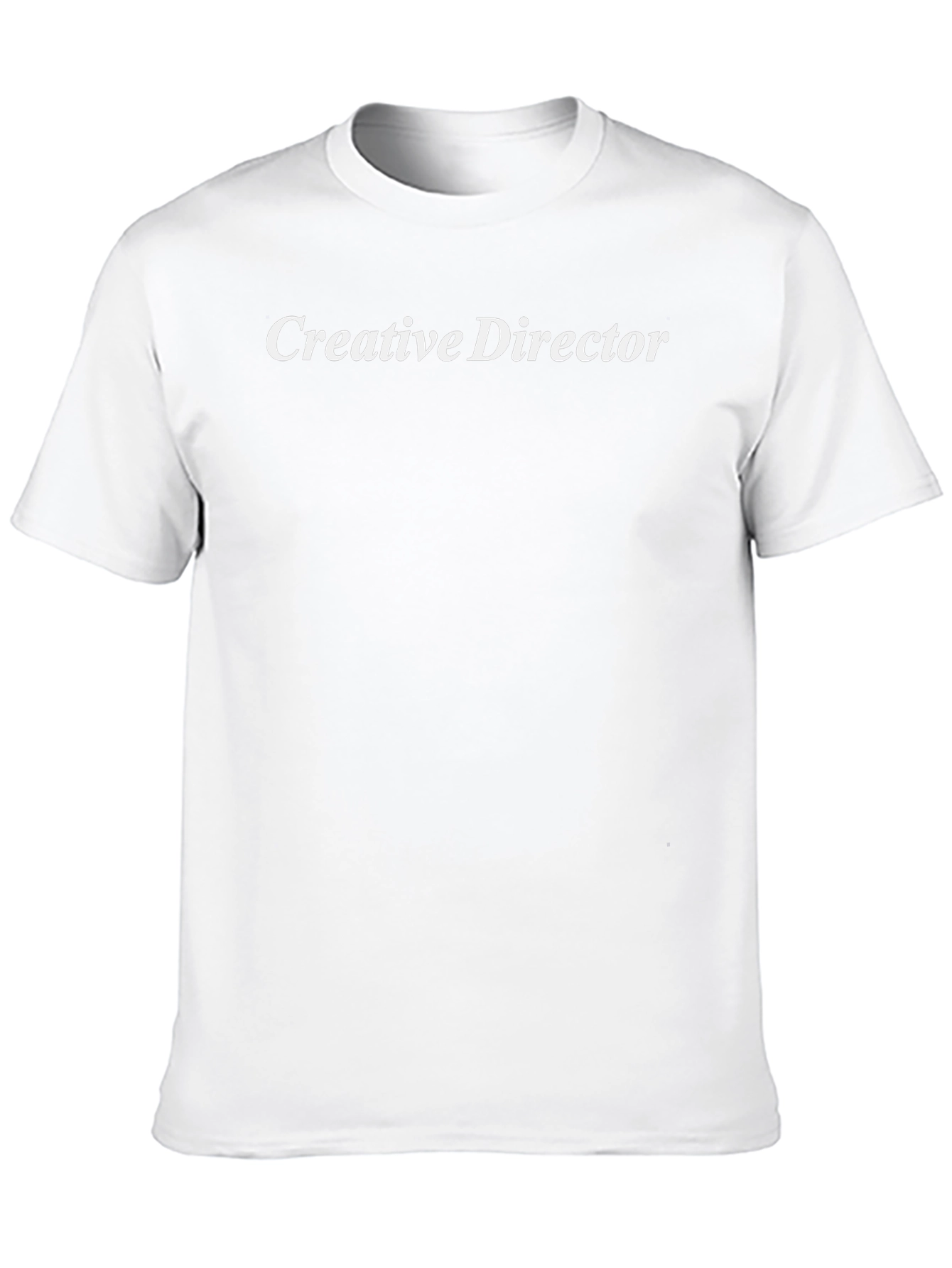 Creative Director Black T-Shirt - Stylish & Professional
