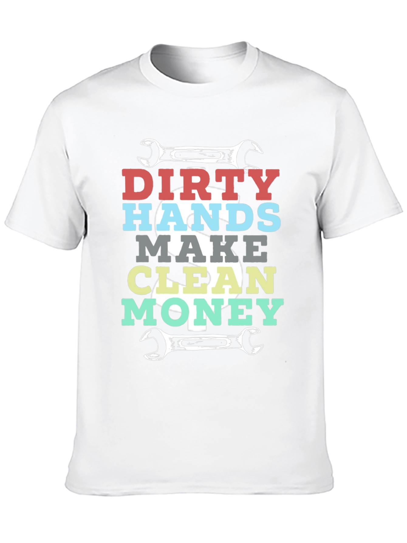 Dirty Hands Clean Money Mechanic T-Shirt