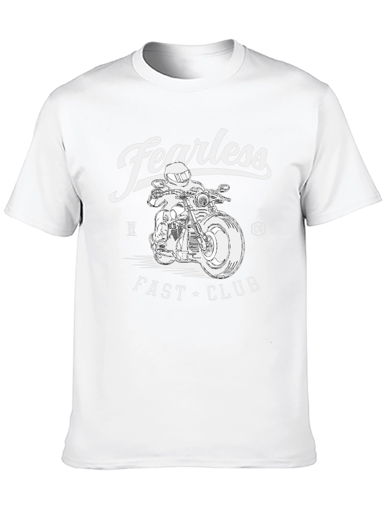 Fearless Fast Club Black Graphic T-Shirt