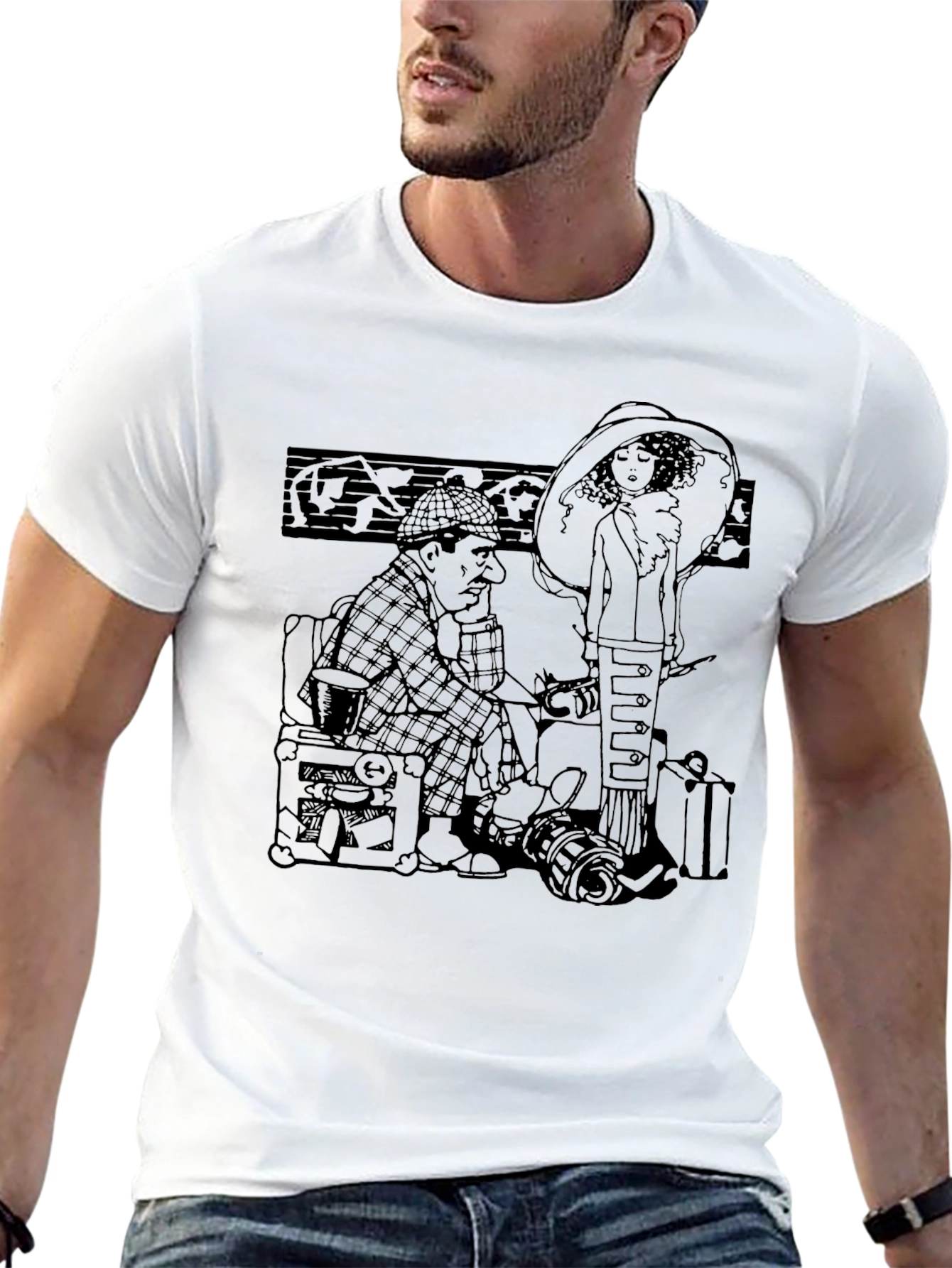 Detective & Diva Graphic T-Shirt