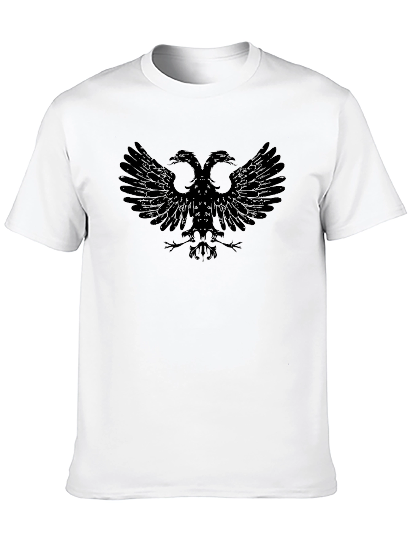 Black Albanian Eagle Graphic Tee