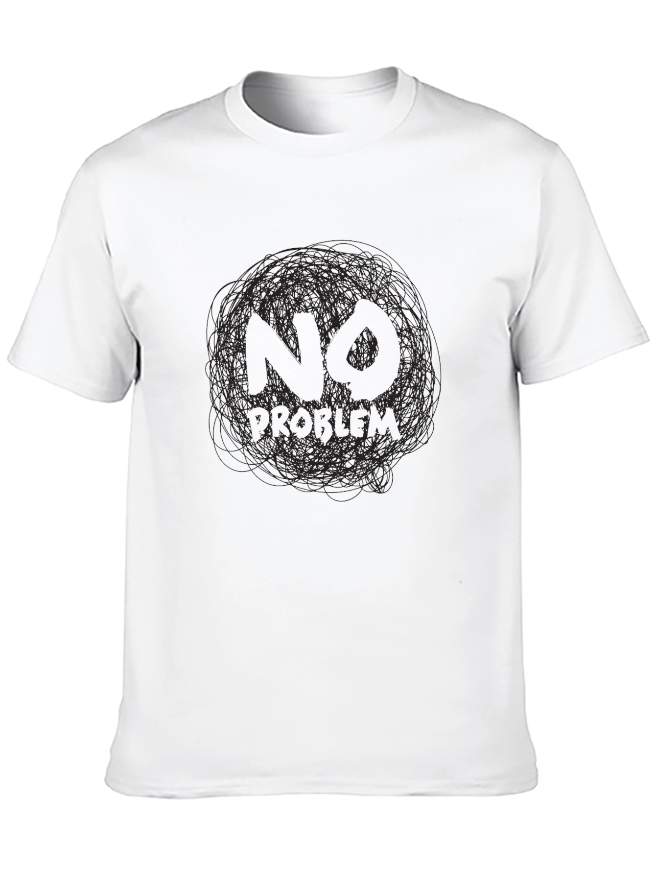 No Problem Graphic Tee - Mens Black T-Shirt