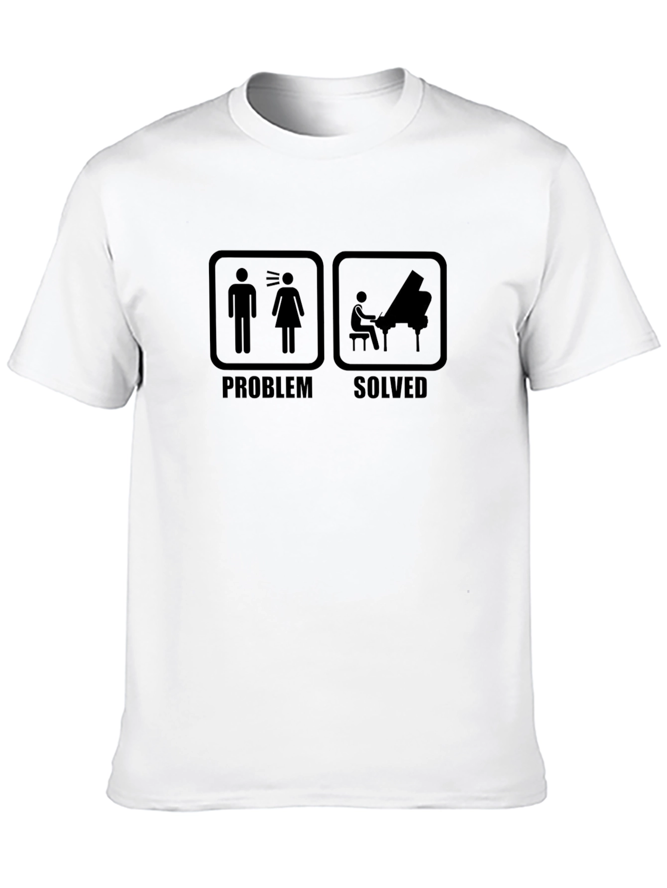 Problem Solved Piano Player Graphic Tee
